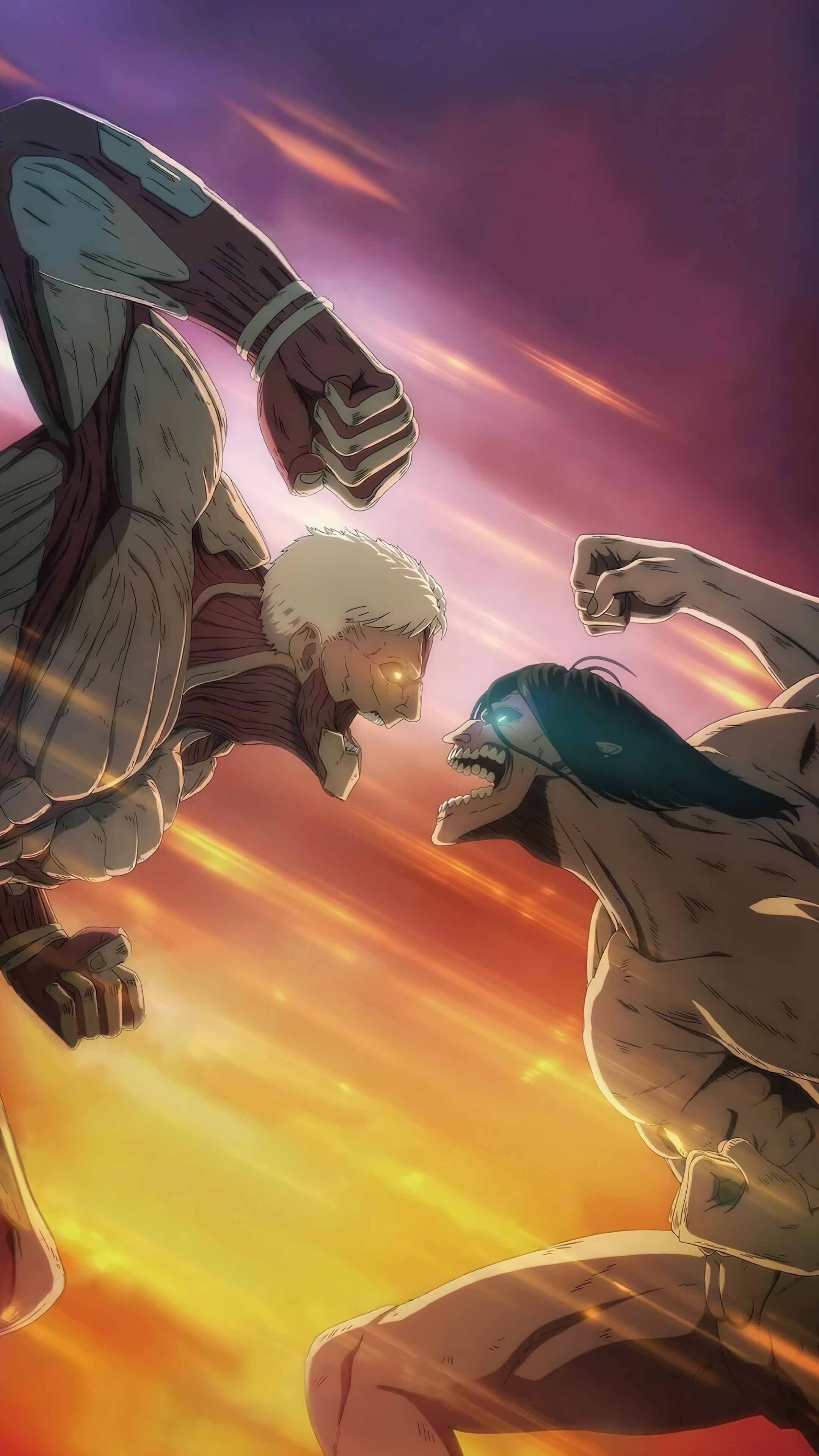 Attack Titan vs. Armored Titan Attack