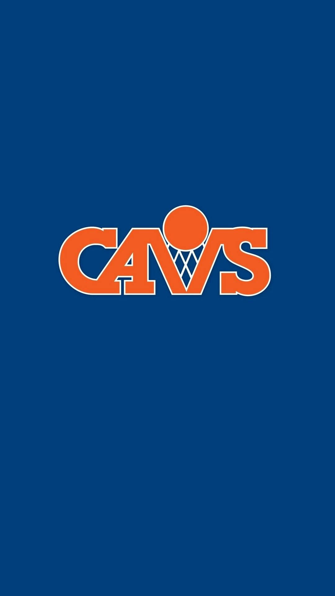 Cleveland Cavaliers Vintage Orange Logo