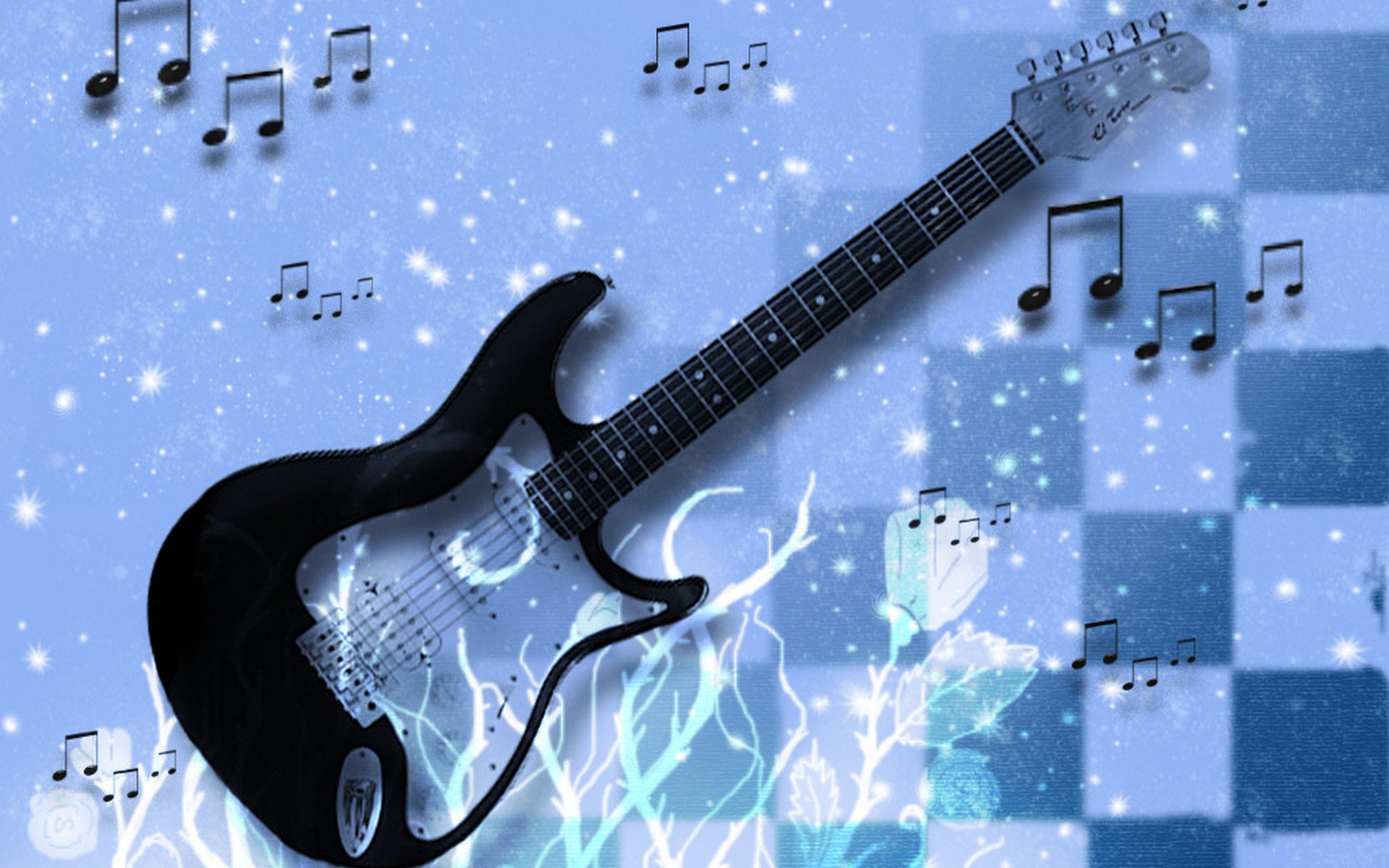 Download Music Guitar HD Wallpaper