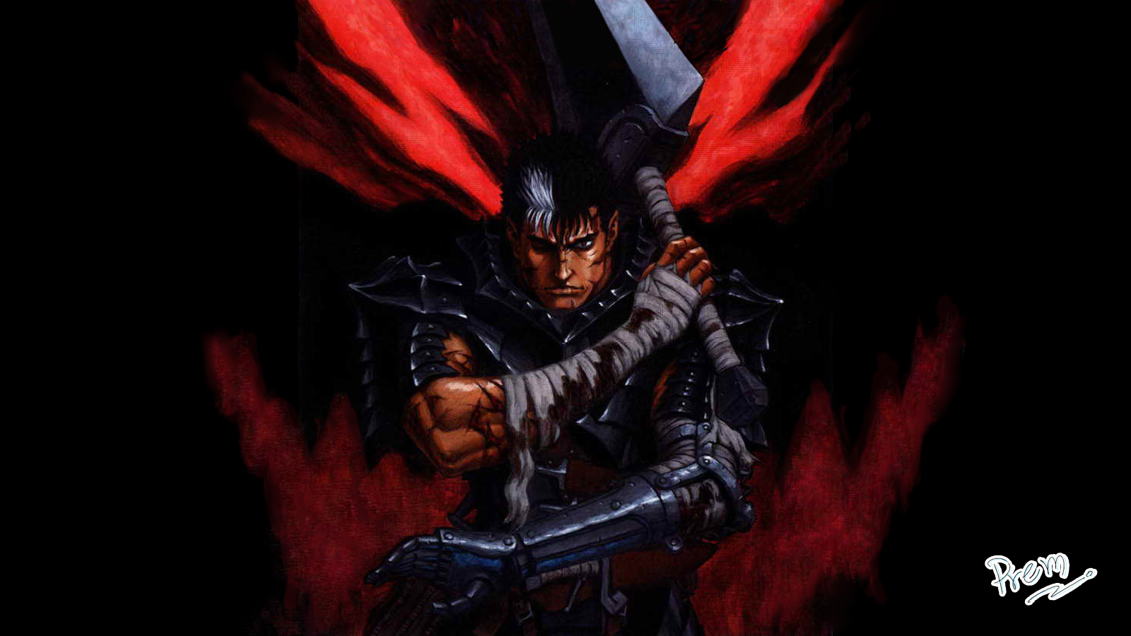 Berserk anime desktop wallpaper