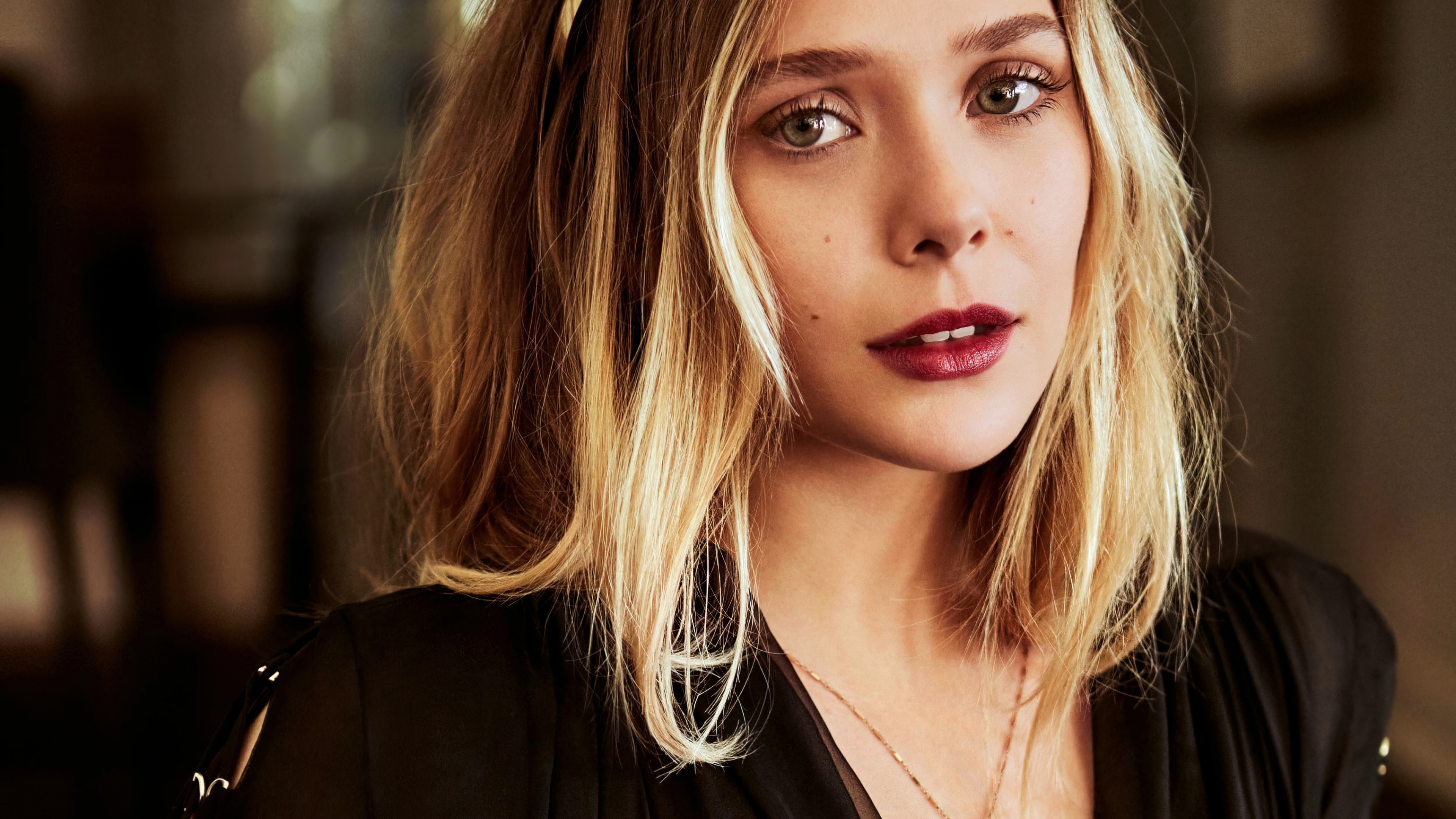 Elizabeth Olsen Wallpaper 4K, American