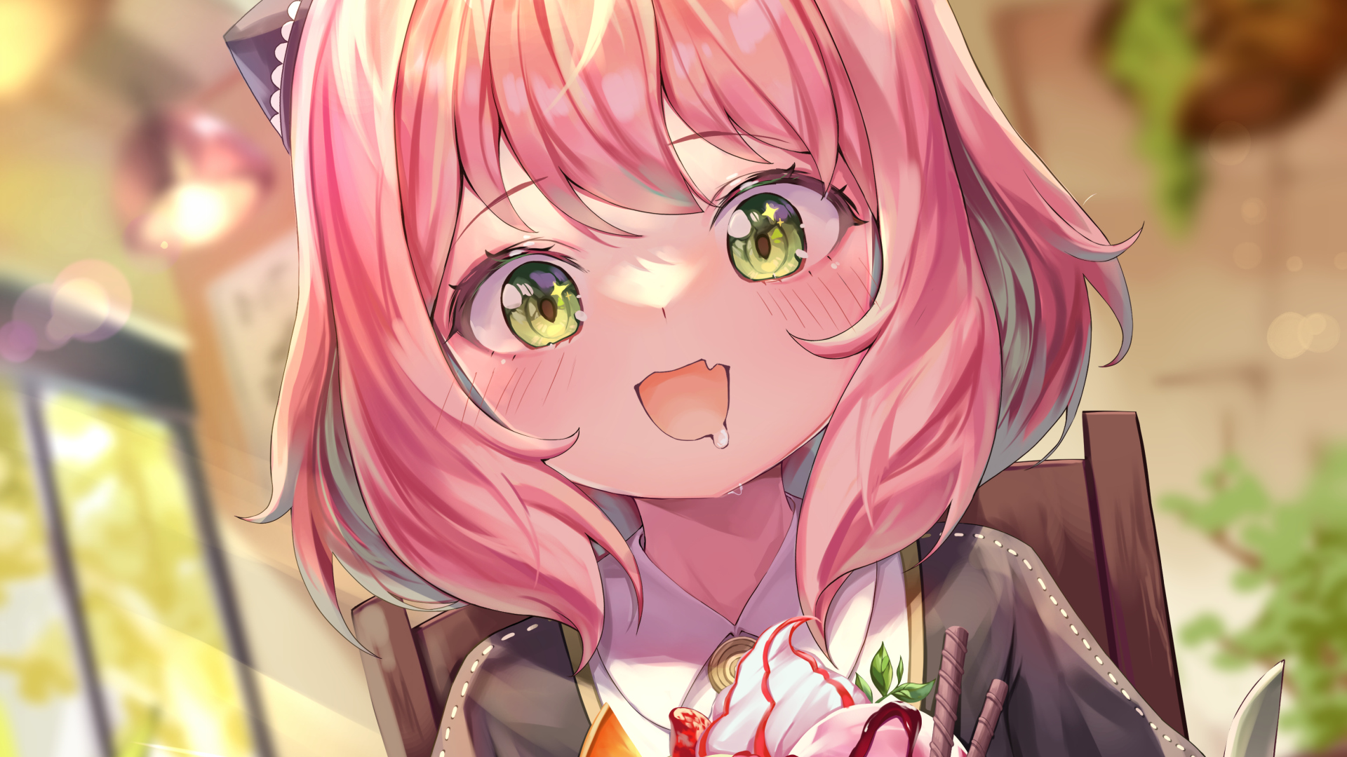 Anya Forger. Desktop wallpaper. 1920x1080