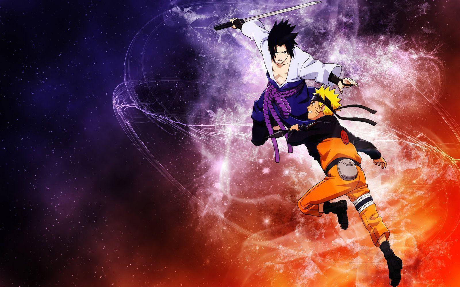 Sasuke Vs Naruto HD Wallpaper