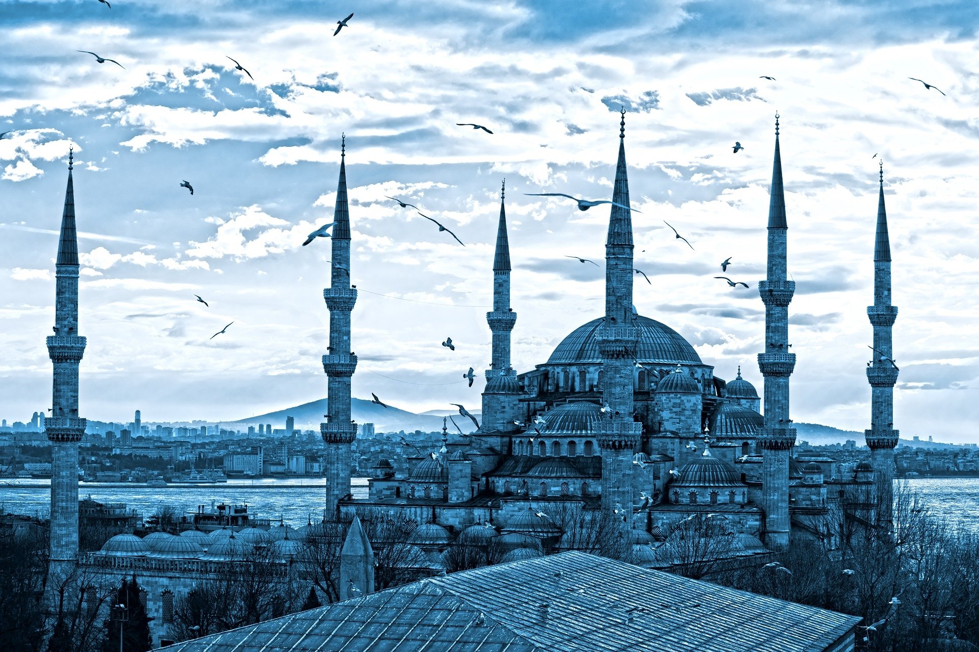 Sultan Ahmed Mosque HD Wallpaper