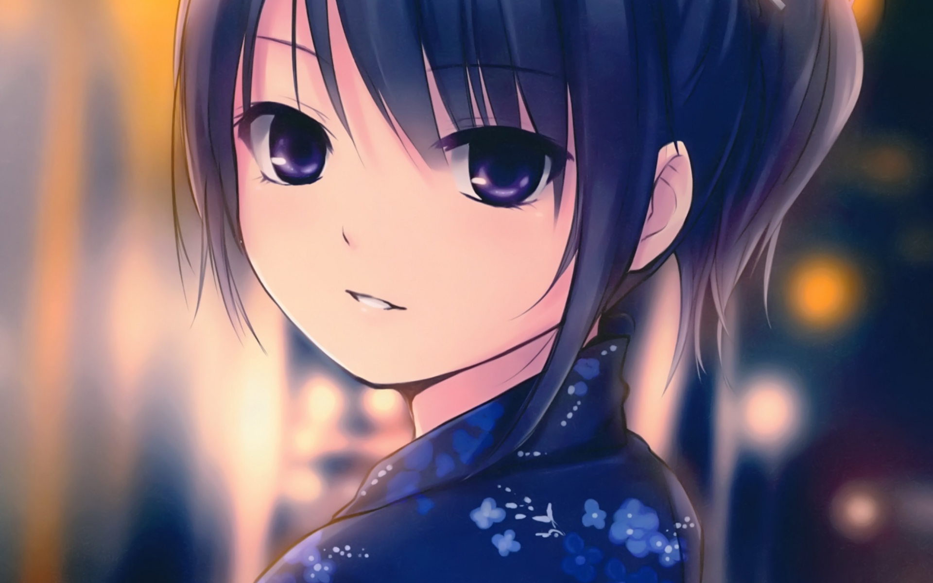 Cute Anime Girl Coffee Kizoku Desktop