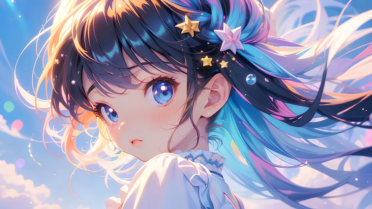 Magical Anime Girl for Desktop