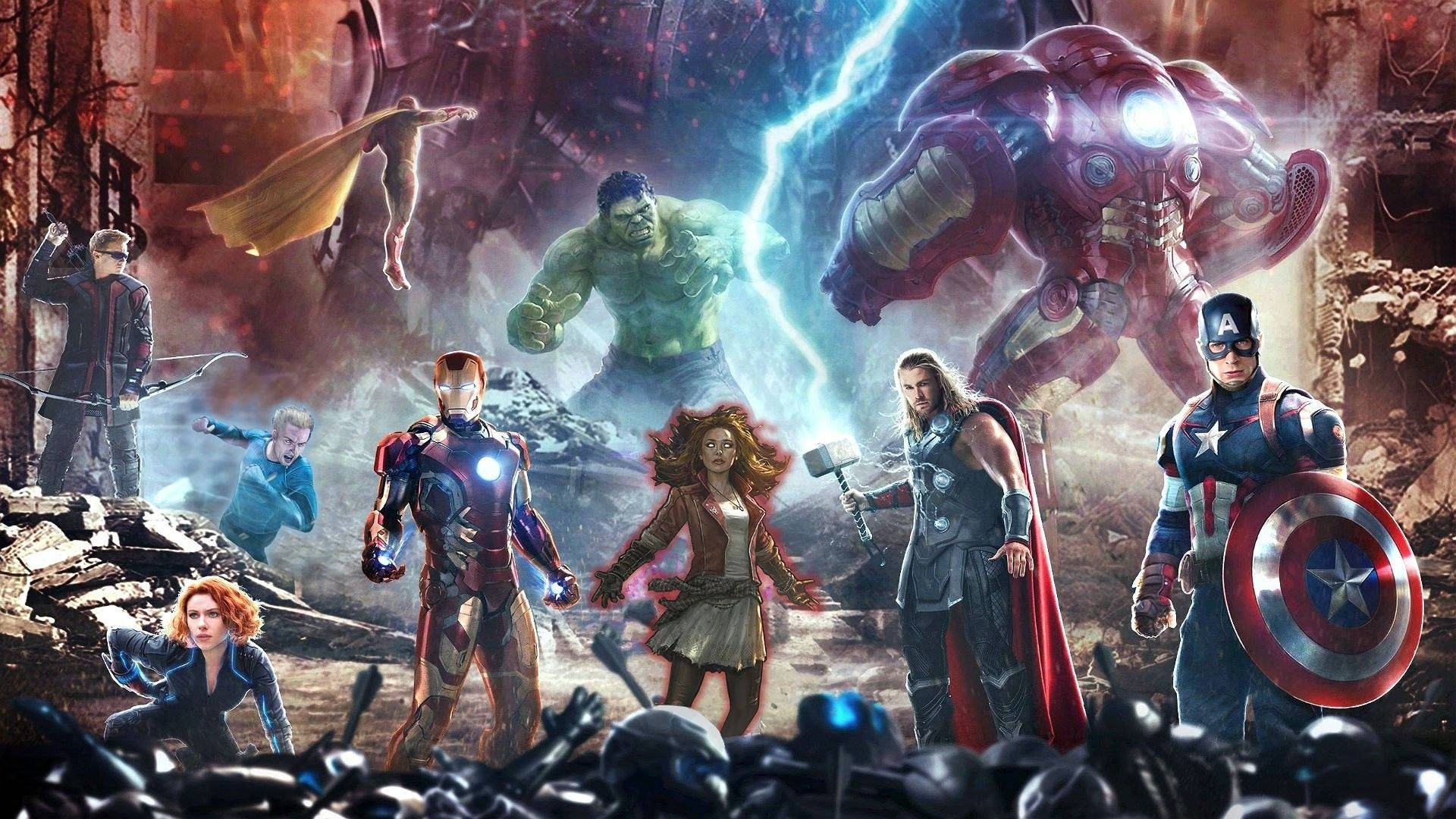 Avengers Desktop HD Wallpaper