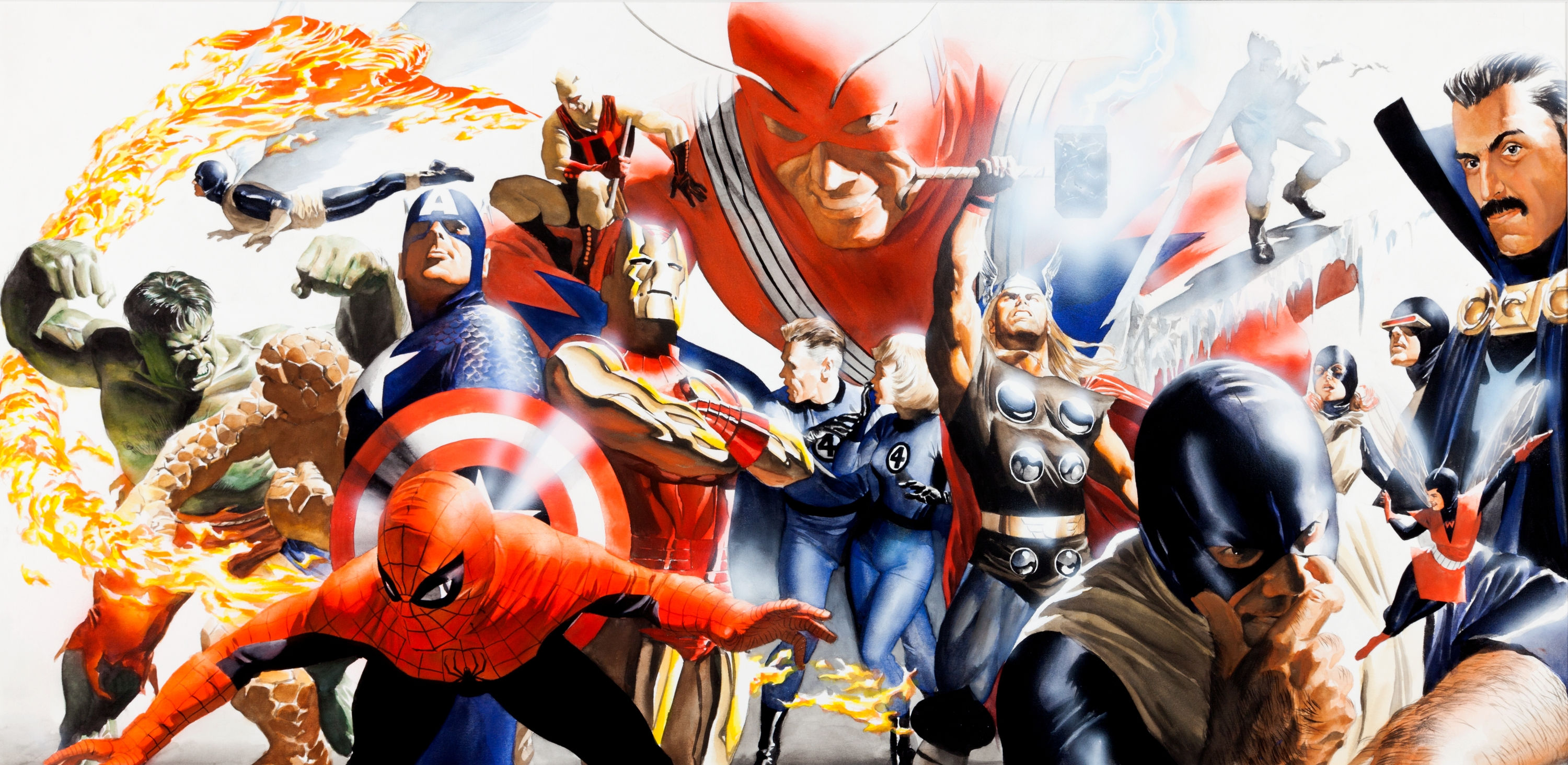 Download Comic Marvel Comics HD Wallpaper