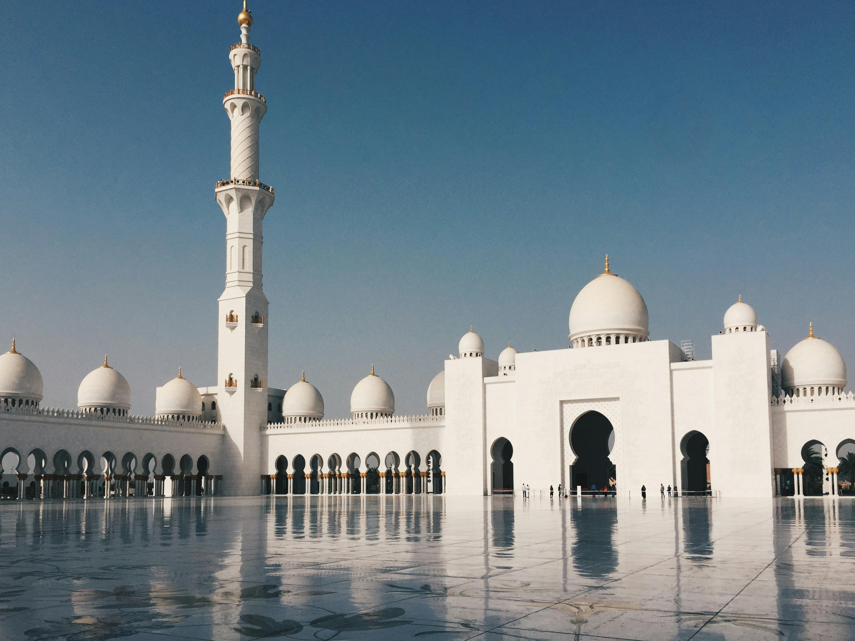 White Mosque Photo, Download The BEST