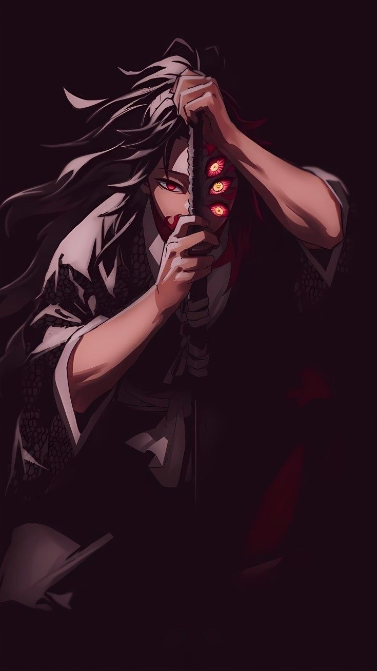 Wallpaper Kokushibo Kimetsu no Yaiba HD