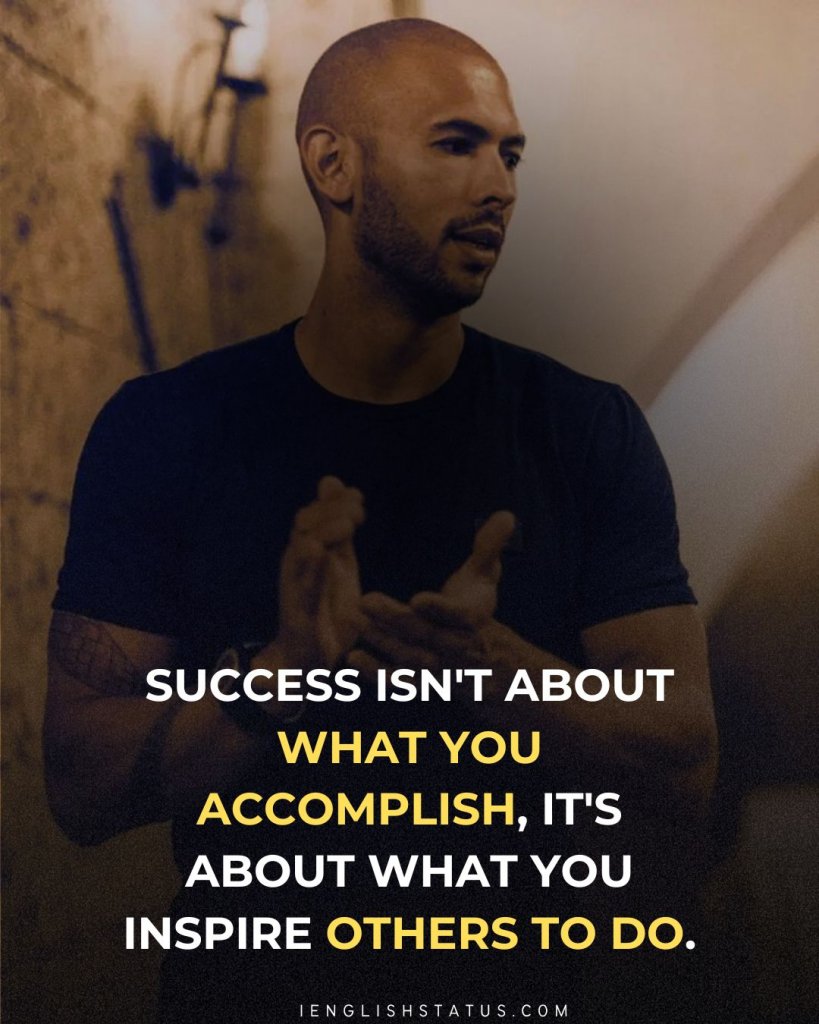 Andrew Tate Quotes for Success