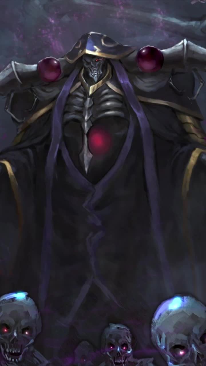 Phone Ainz Ooal Gown Overlord Wallpaper