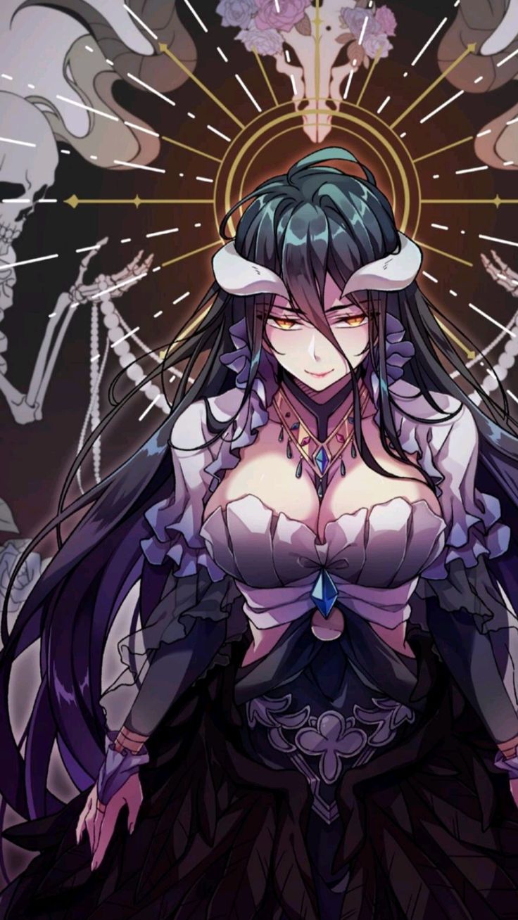 Albedo Overlord Mobile Wallpaper
