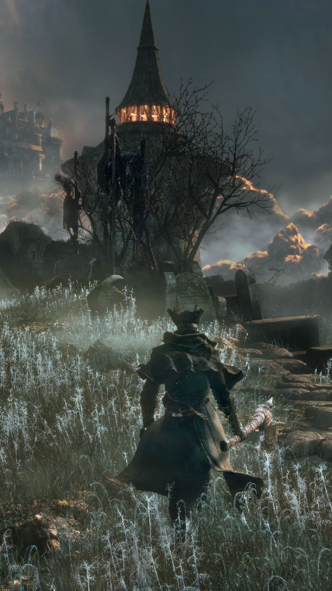 Video Game Bloodborne Phone Wallpaper