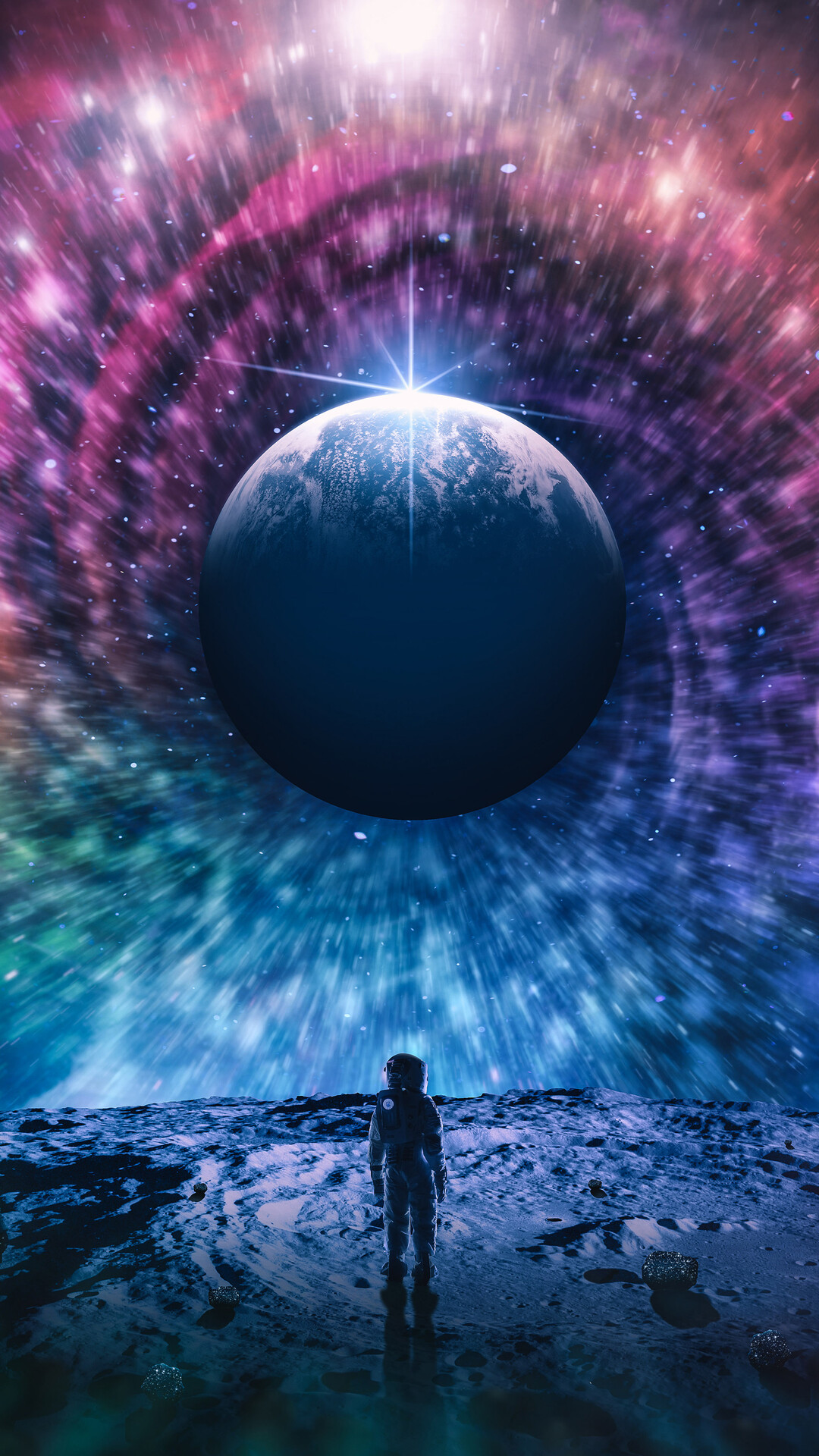 Astronaut Planet Space Cosmos 4K