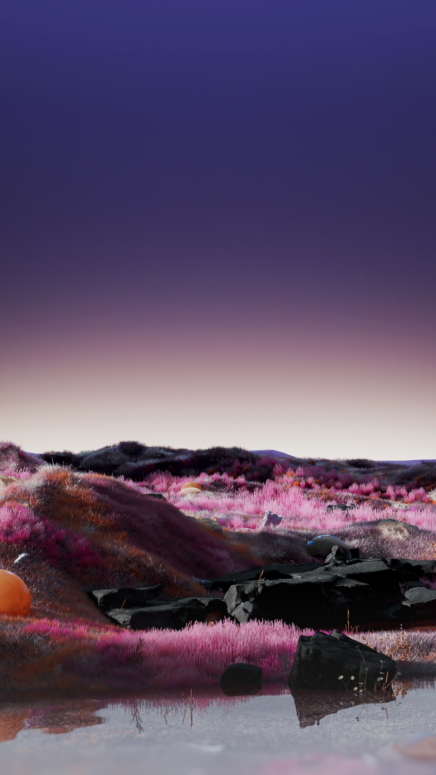 Serene Wallpaper 4K, Landscape, Atmospheric