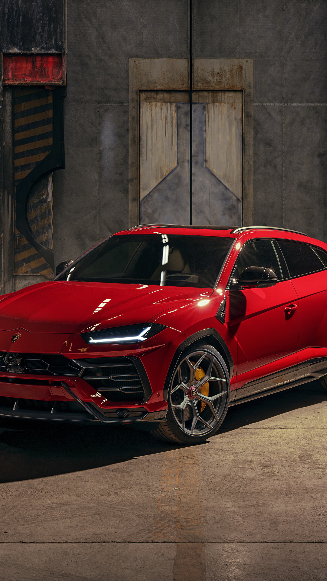 Picture Lamborghini CUV Urus SSUV Red