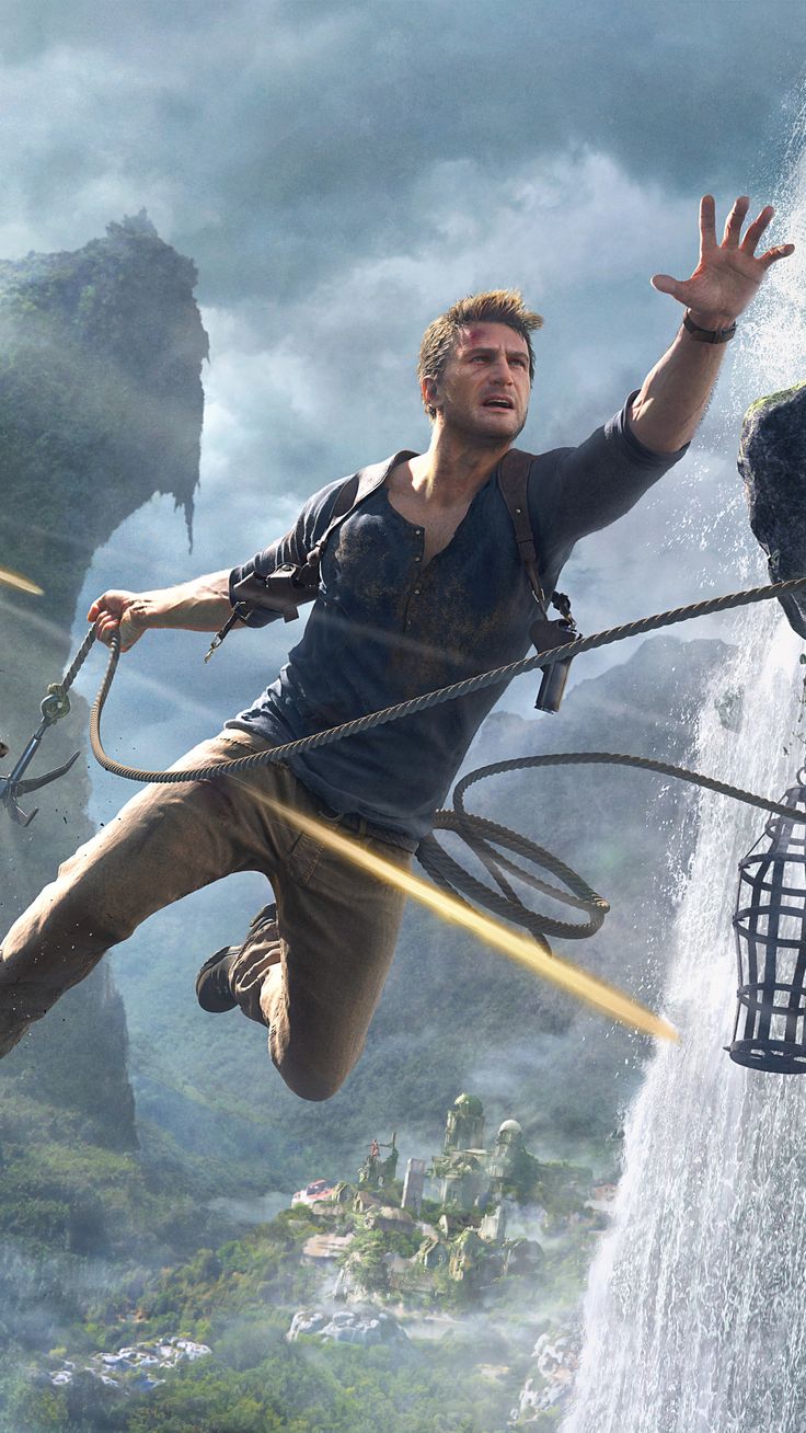 Video Game Uncharted 4: A Thief's End Uncharted Nathan Drake Mobile Wallpaper