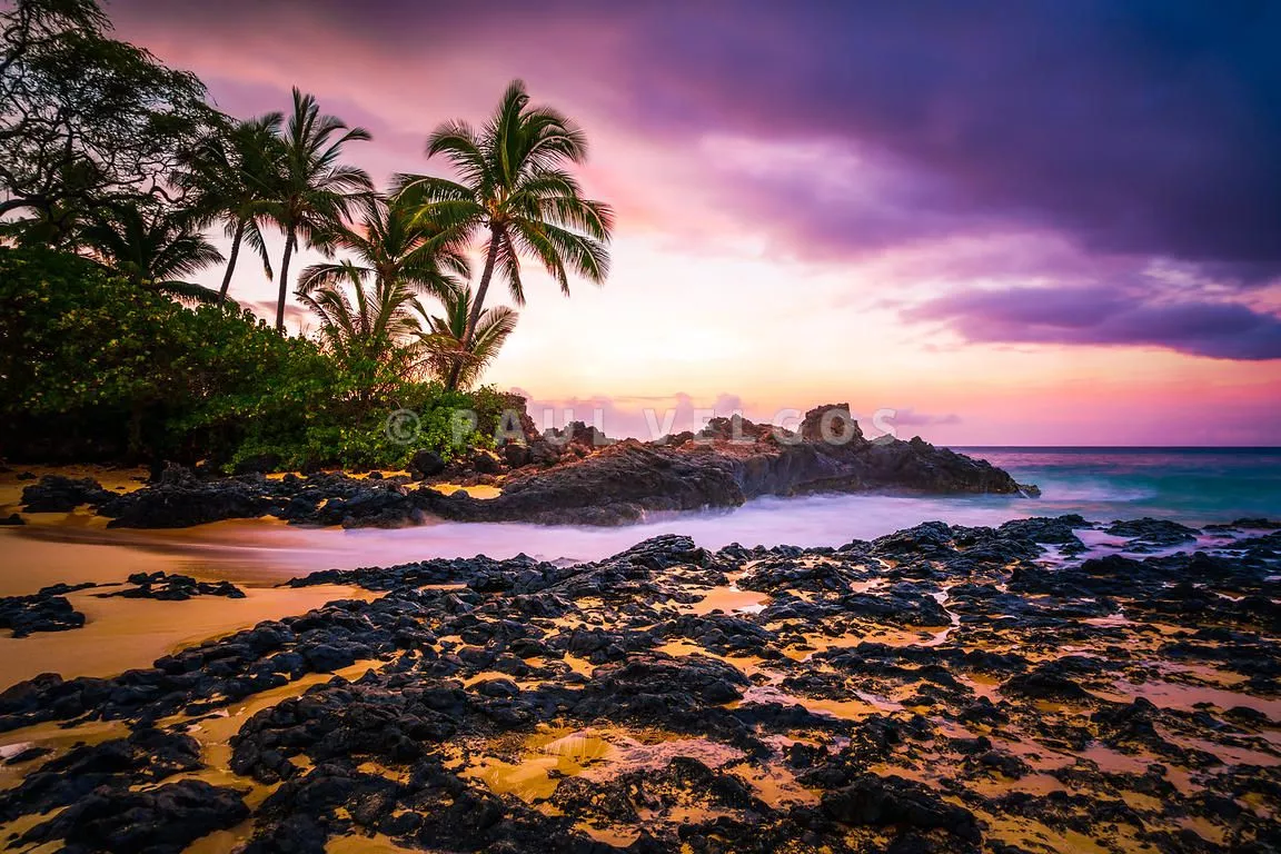Beach Maui Hawaii Sunrise Photo