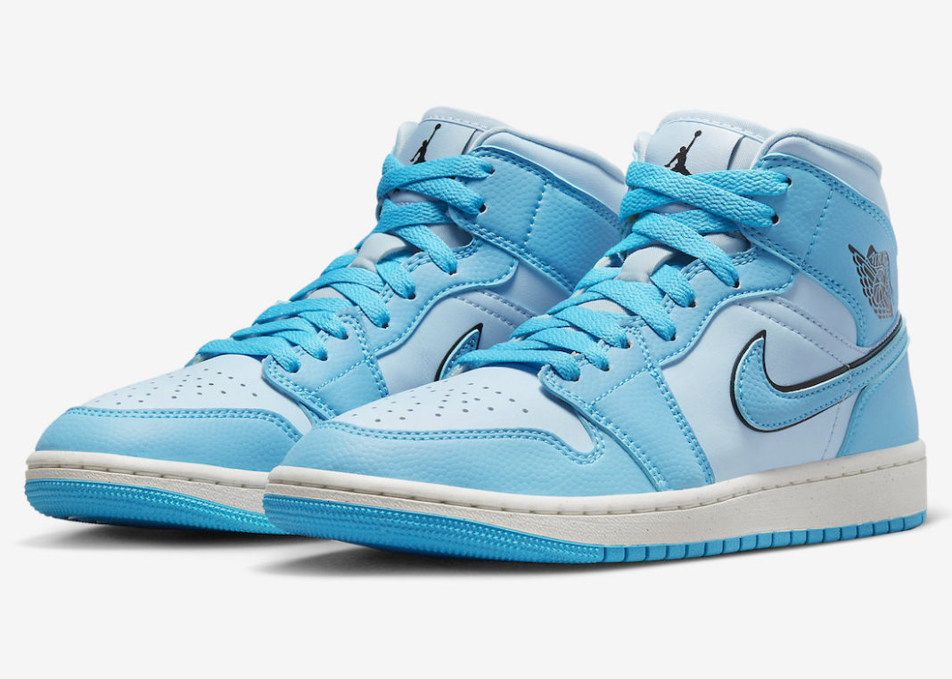 Air Jordan 1 Mid Ice Blue DV1302 400