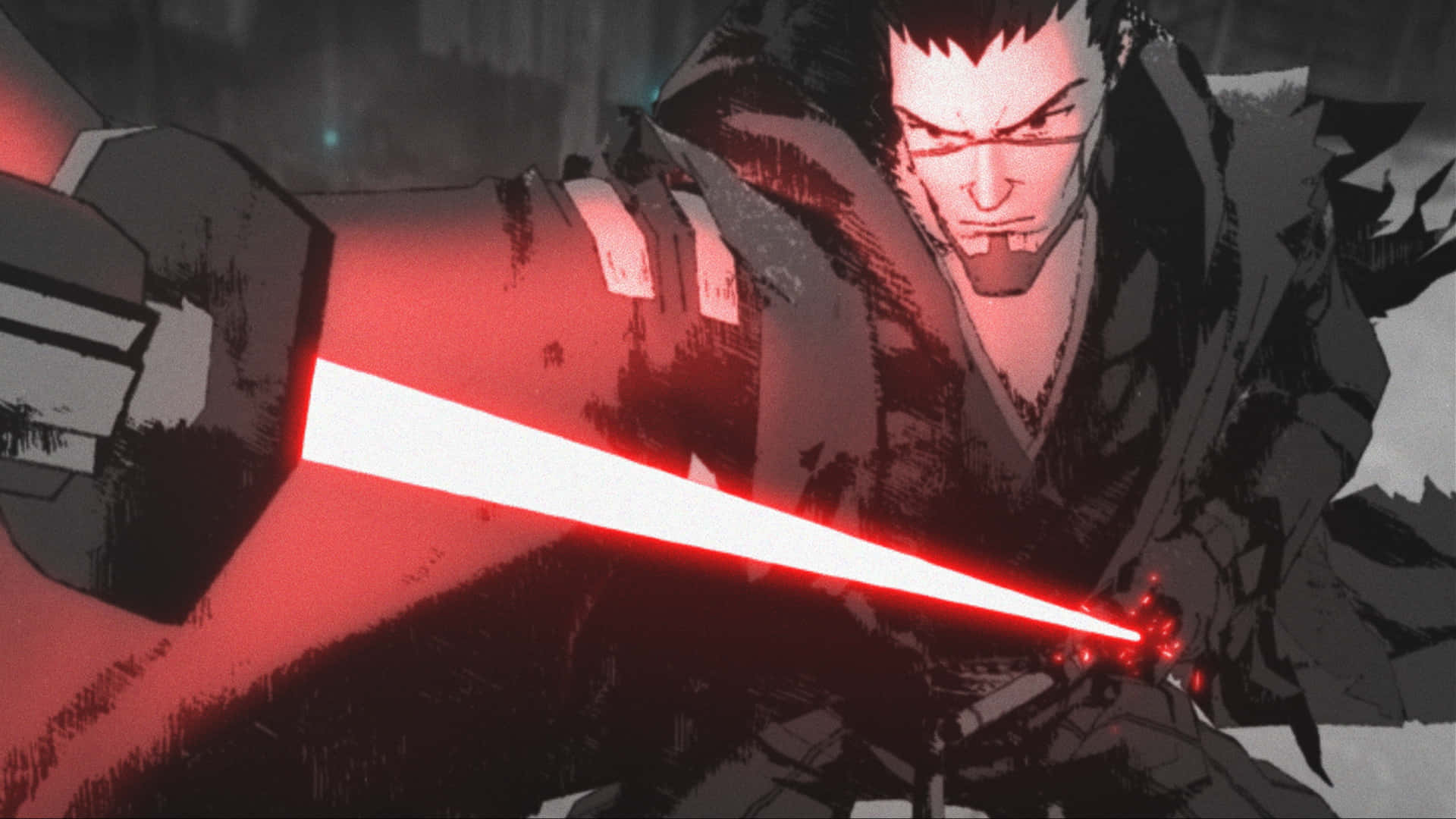 Download The Ronin Star Wars Visions Wallpaper