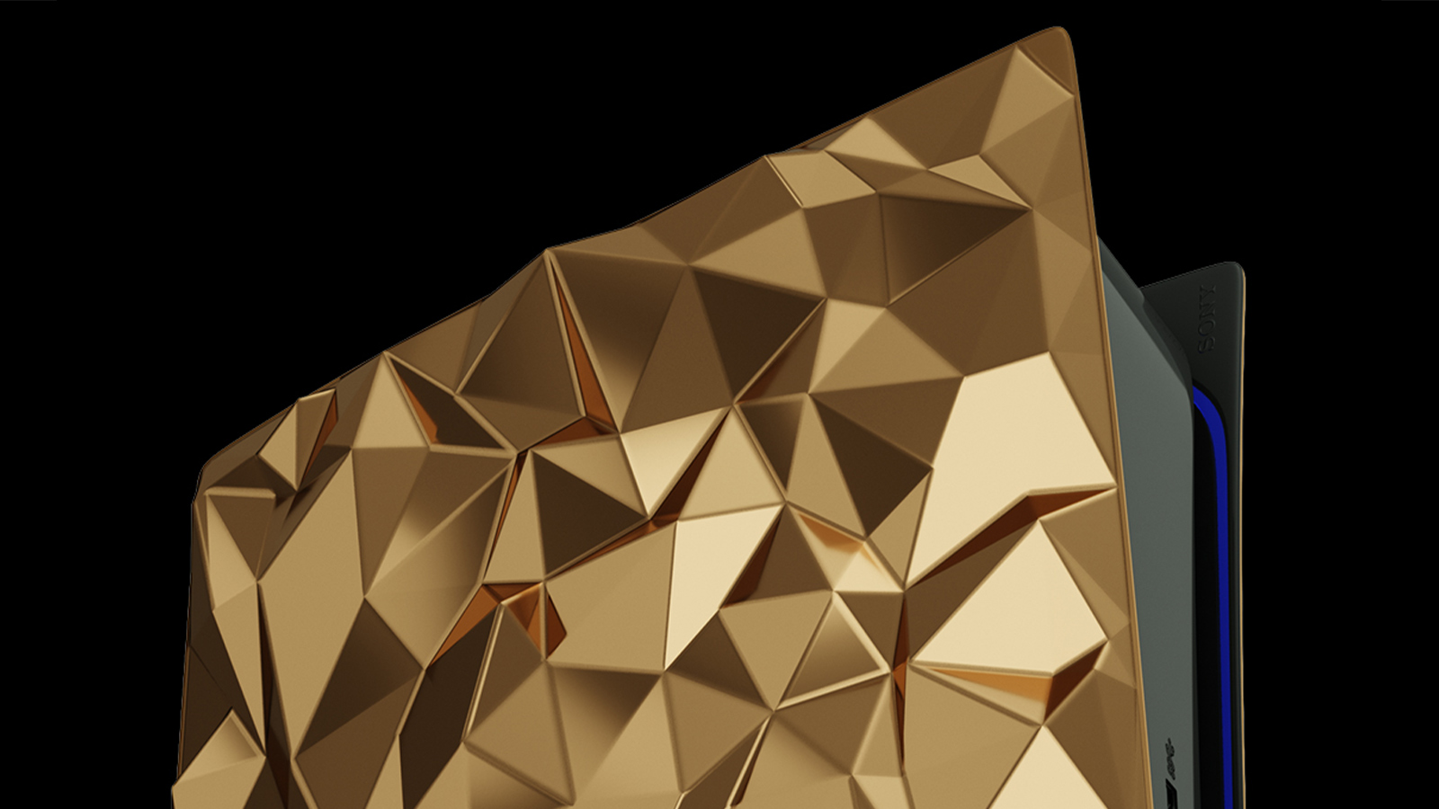 The Caviar PS5 'Golden Rock' Is Encased