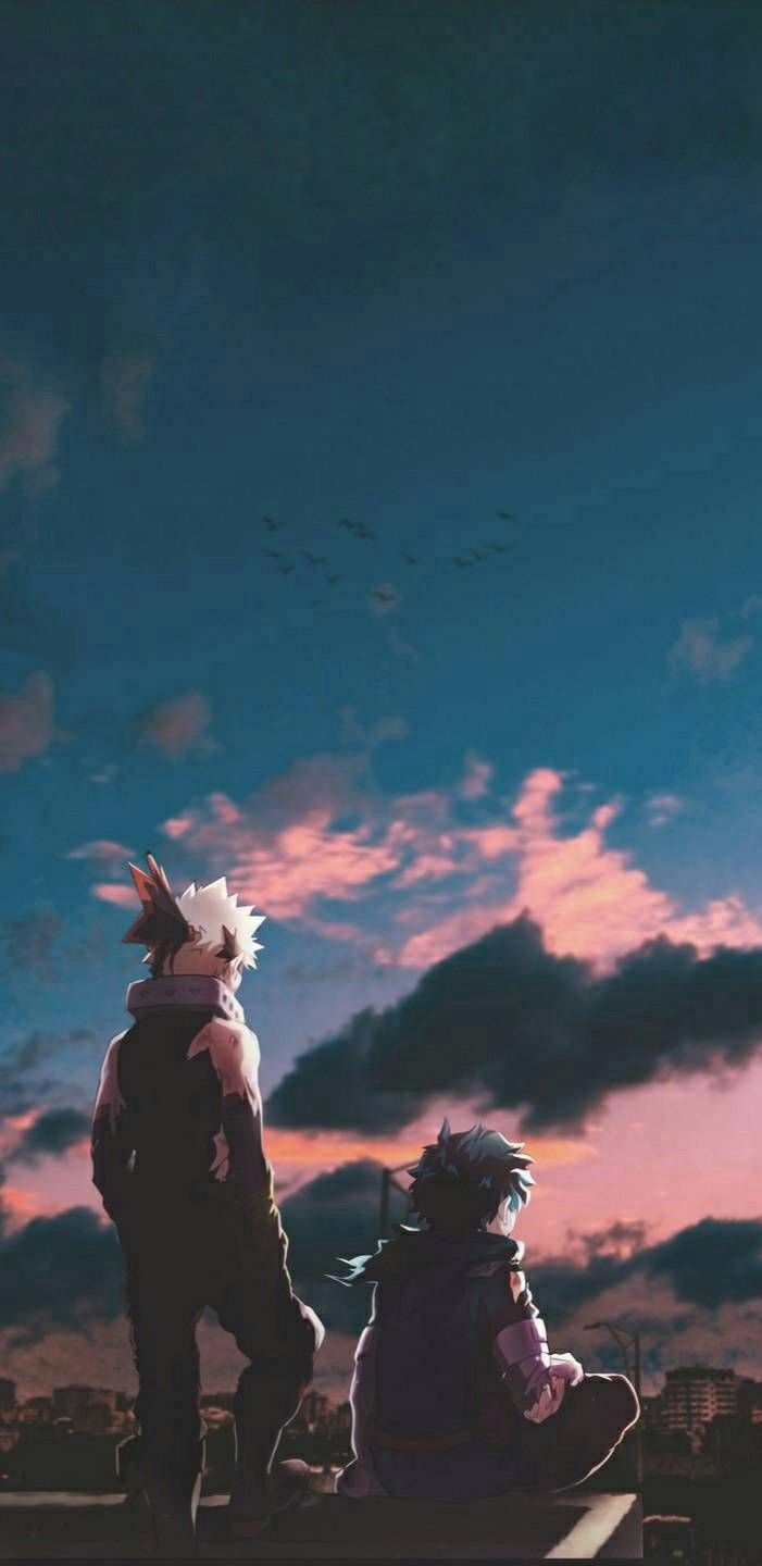 Bakugou and Deku Asthetic Wallpaper