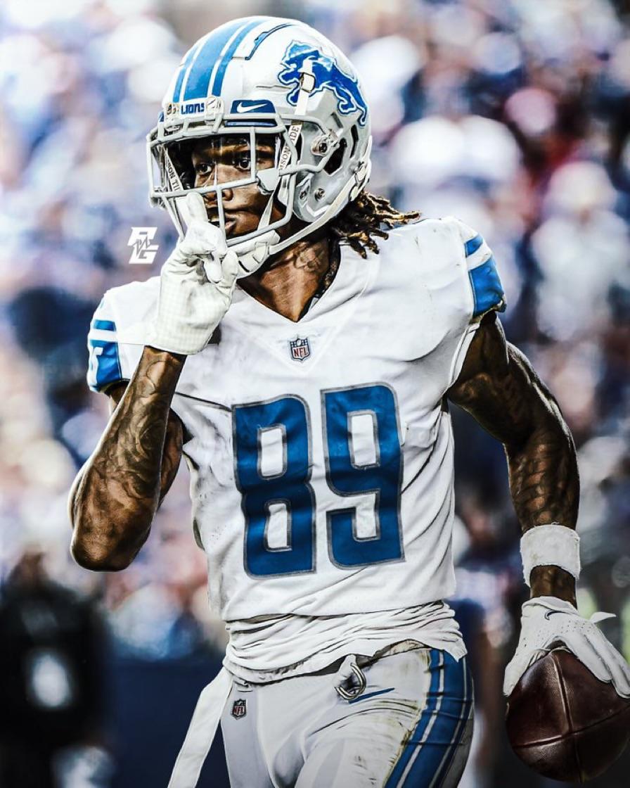 Awesome Jersey Swap of Jameson Williams