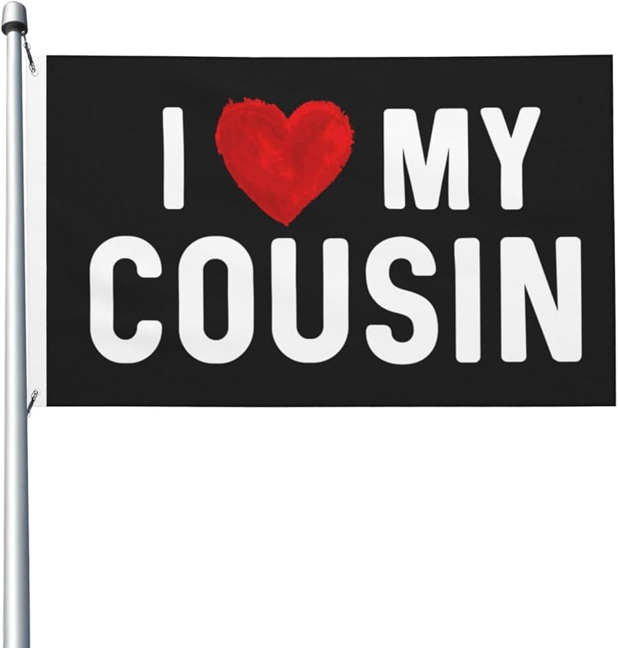 Amazon.com, I Love My Cousin Flag