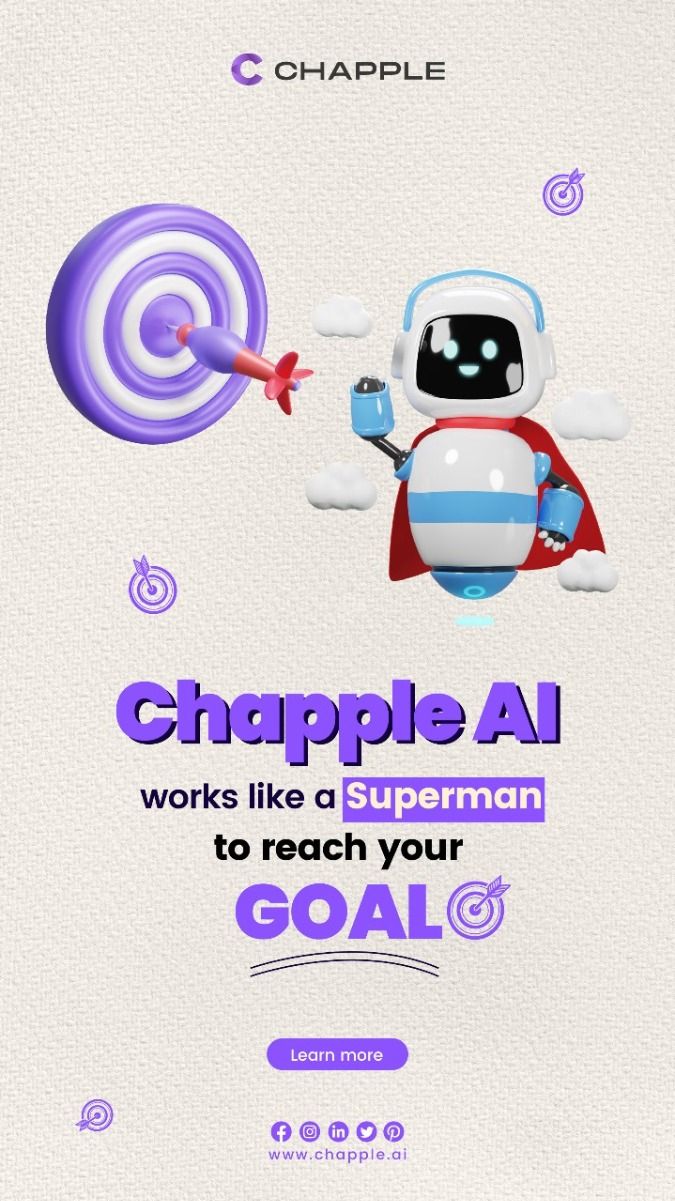Reach Your Goal with Chapple AI
