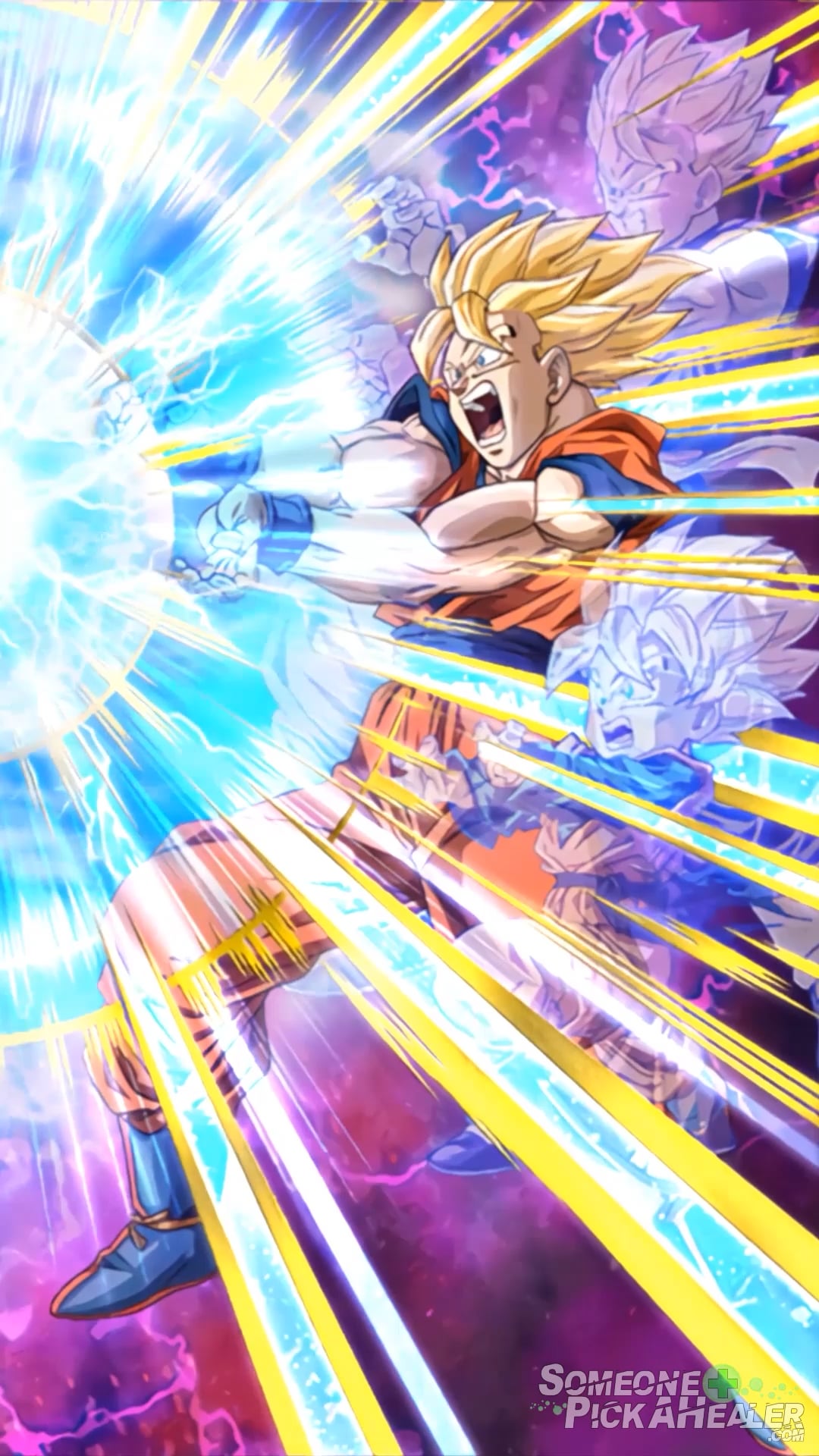 Triple Kamehameha Animated Wallpaper