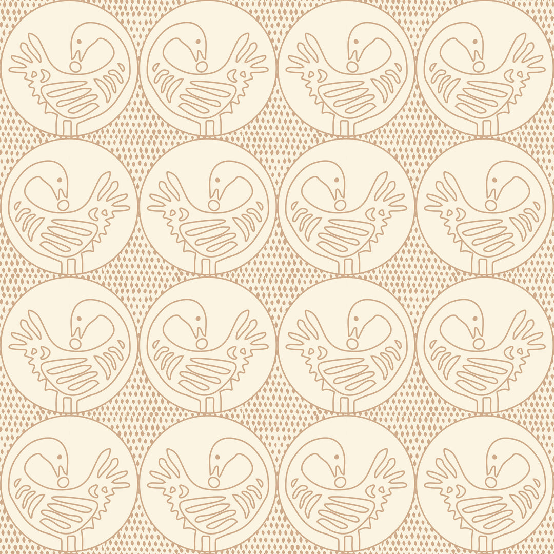Sankofa Linen Wallpaper