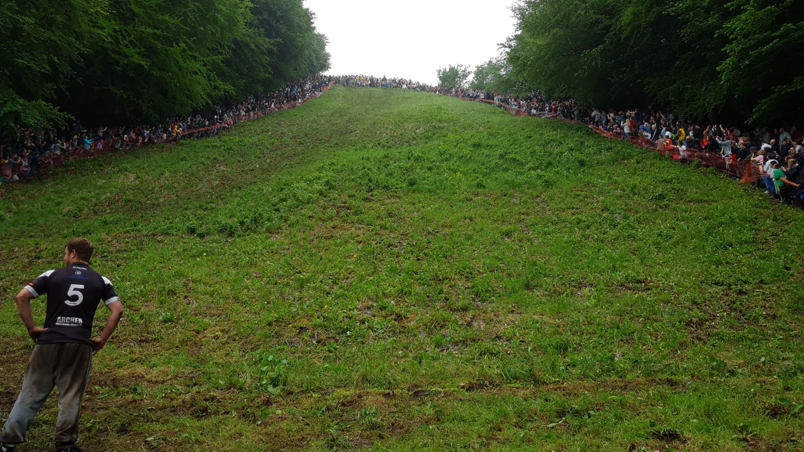 The Cooper's Hill Cheese Rolling