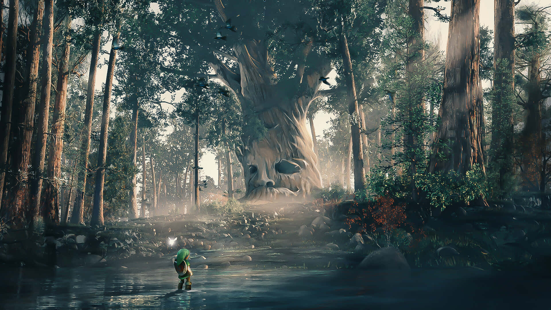 Deku Tree Fantasy Artwork Wallpaper