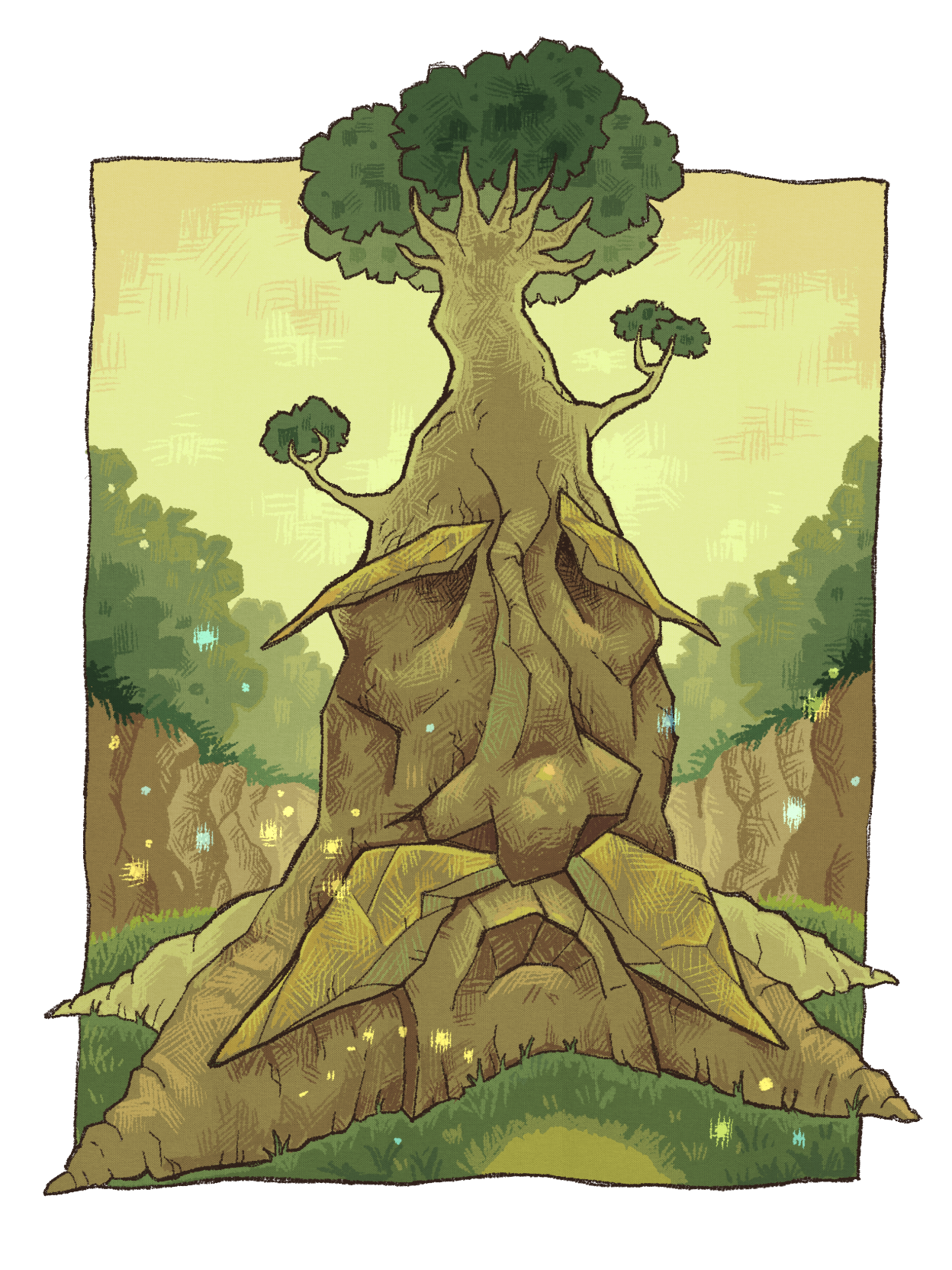 Deku Tree by CaptionPanic on Newgrounds