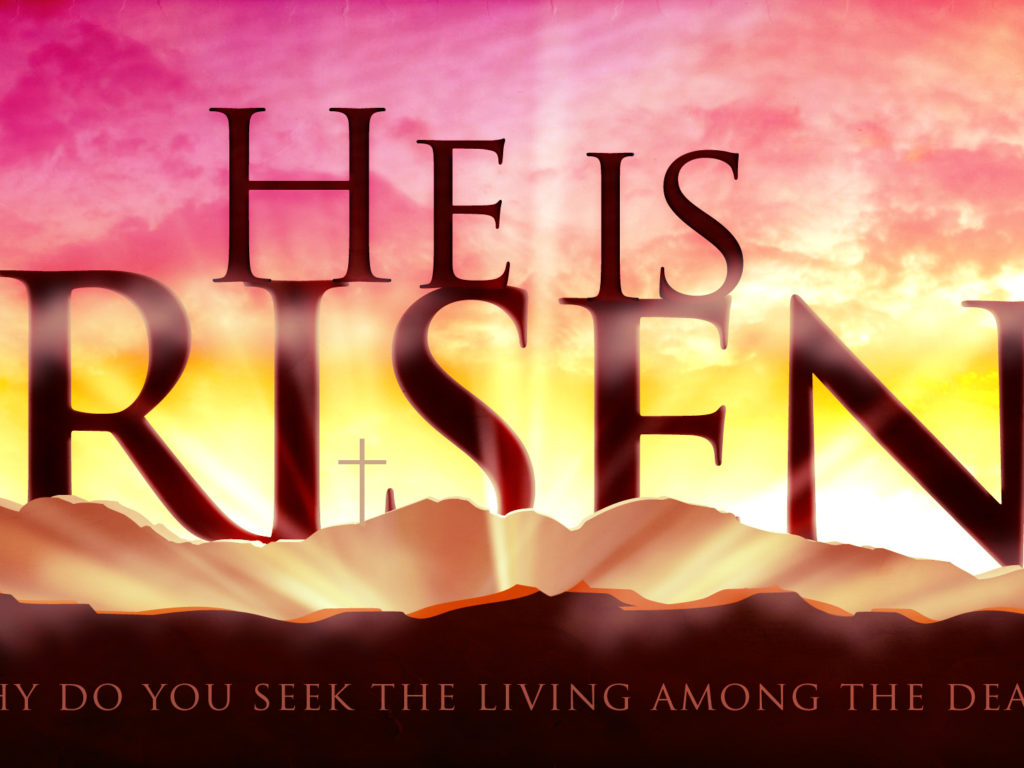 He is Risen; He's ALIVE! «