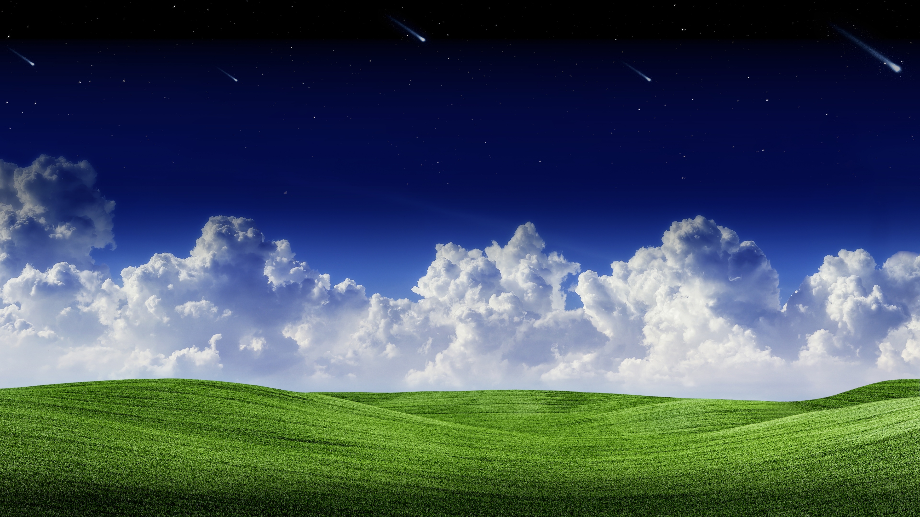 Grass and Sky Wallpaper