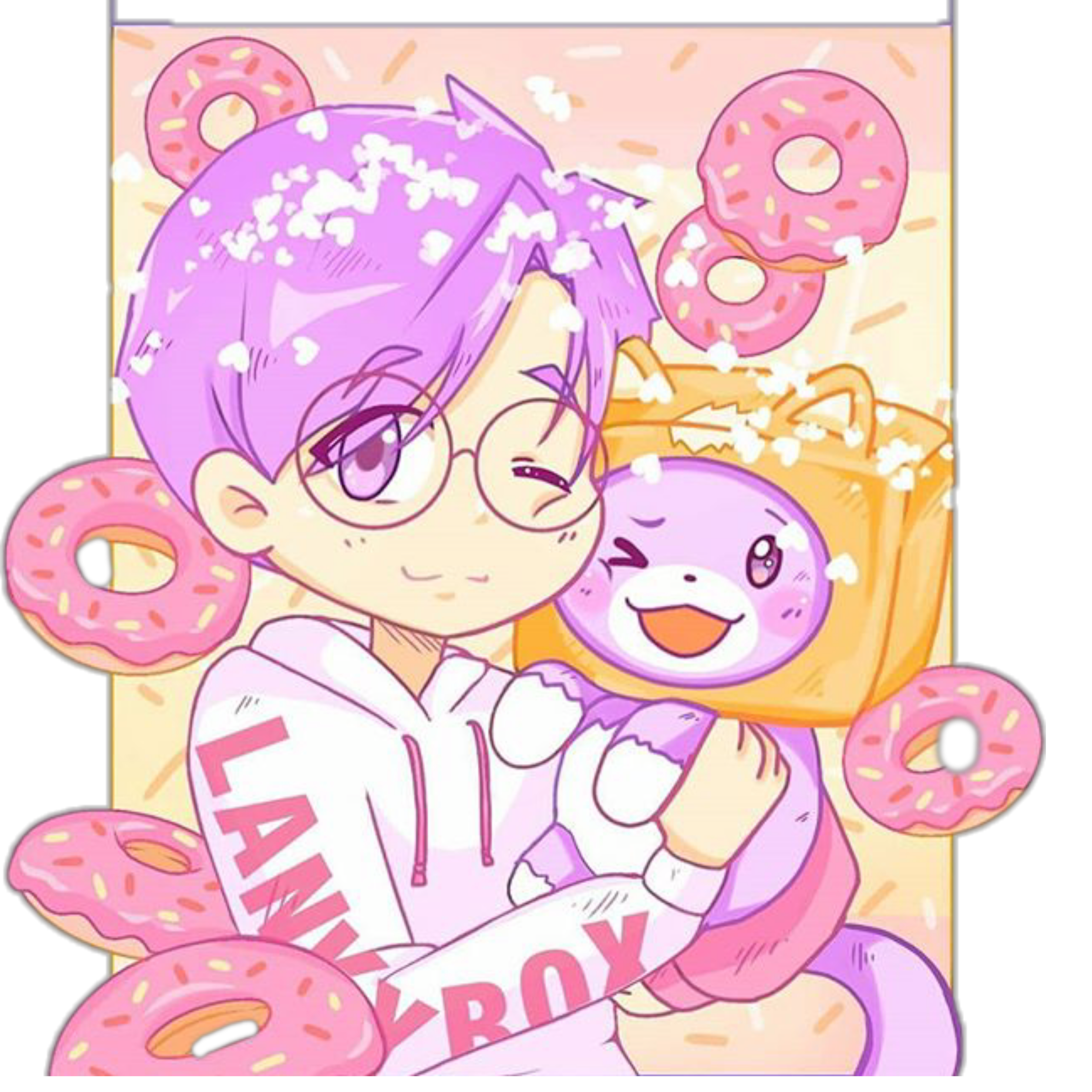 Lankybox wallpaper ideas. foxy