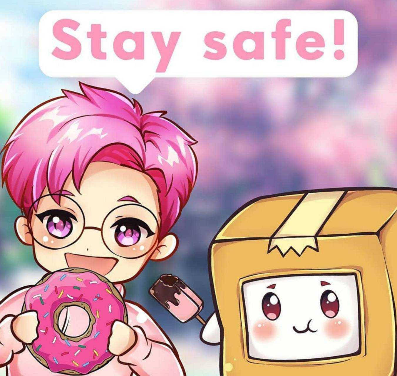 Lankybox Animated Justin And Boxy