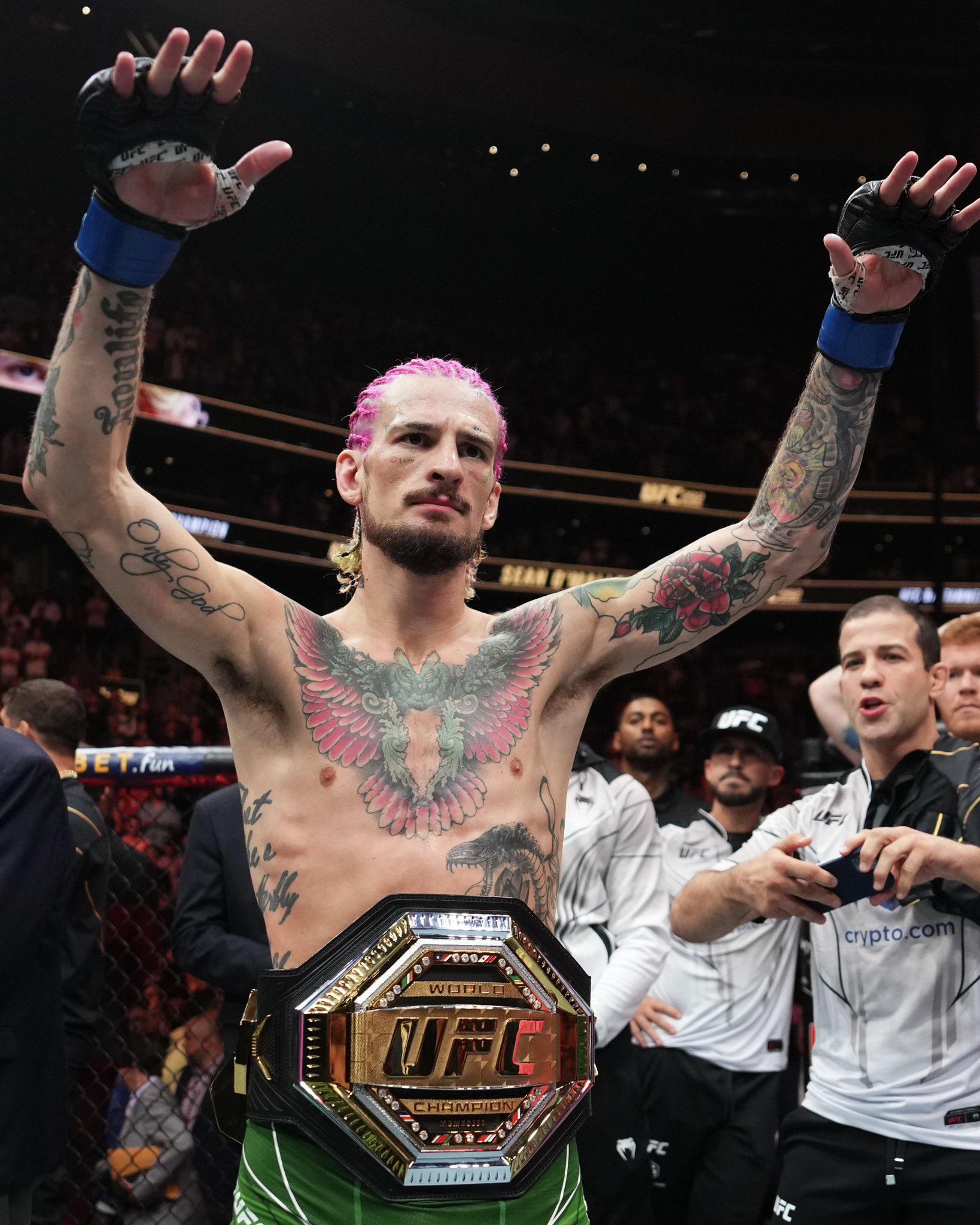 Suns fan Suga Sean O'Malley