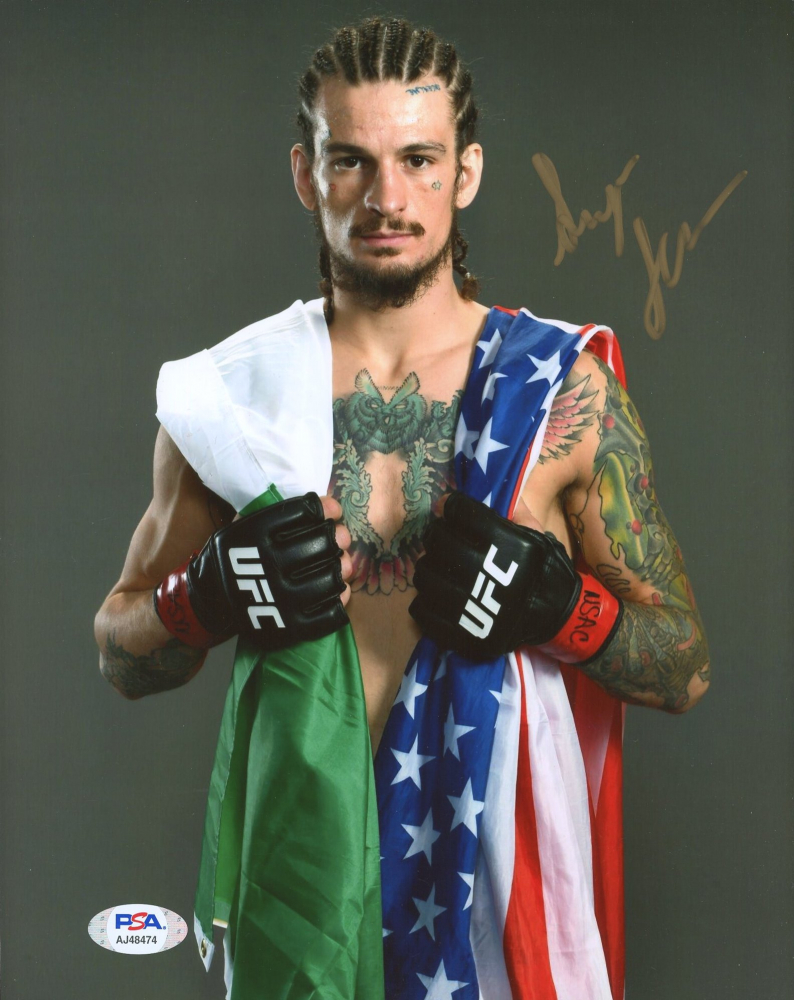 O'Malley Signed UFC 8x10 Photo PSA COA