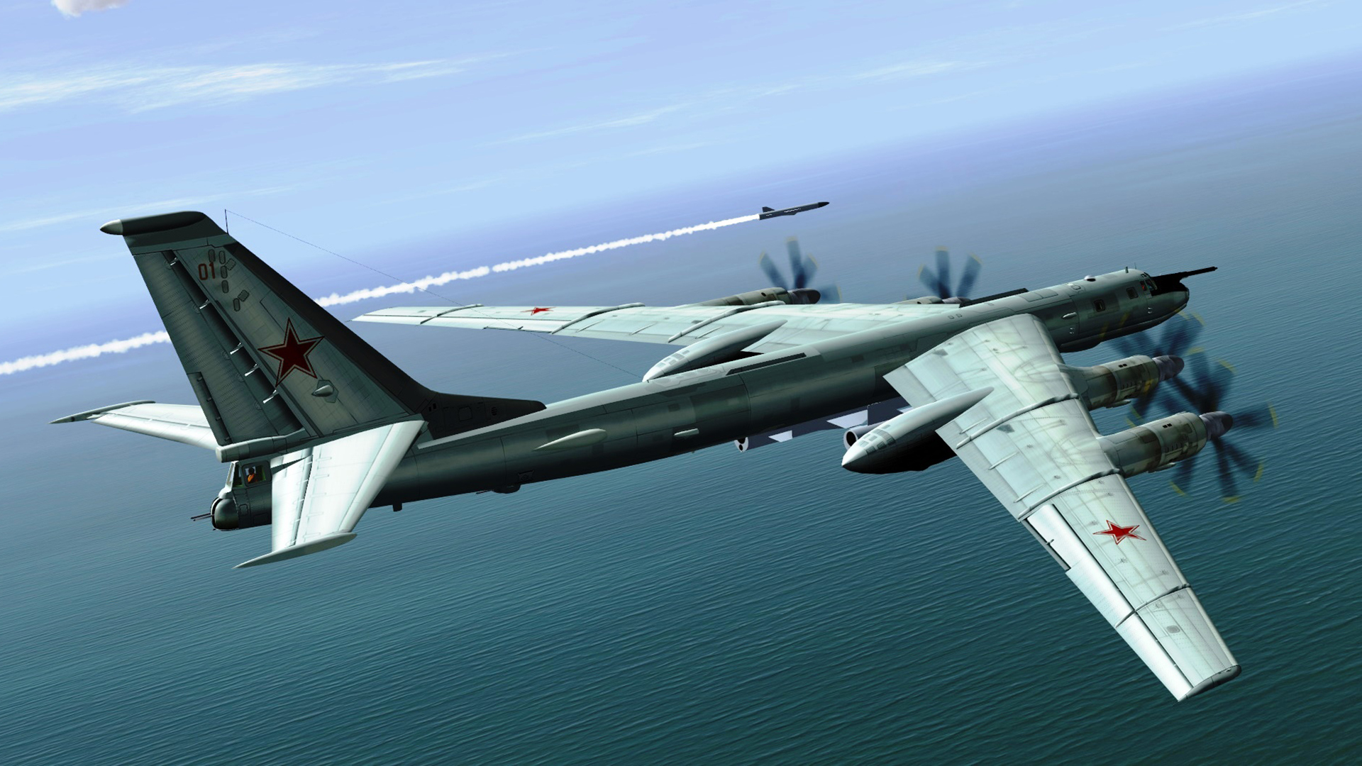 Wallpaper Tu 95, Tupolev, Strategic