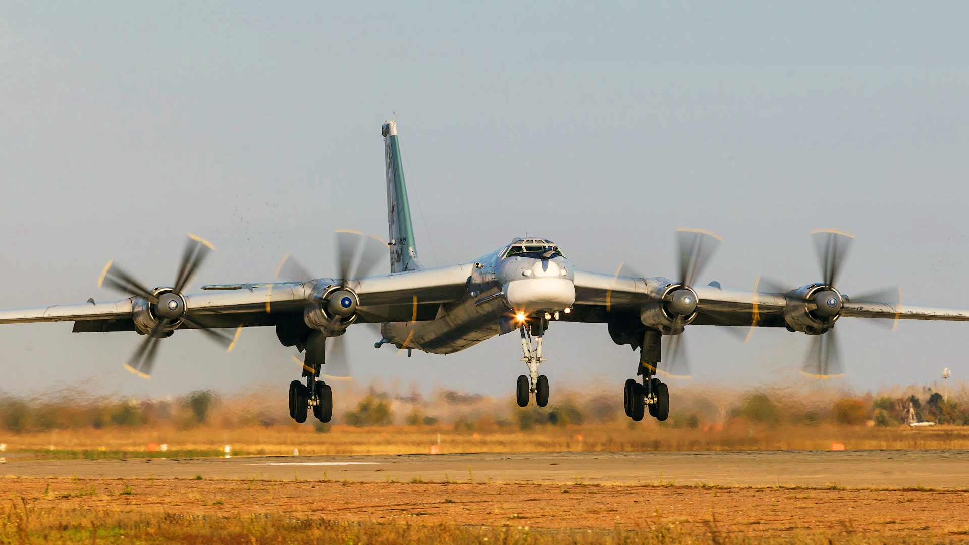 Wallpaper The plane, Bear, USSR, Russia