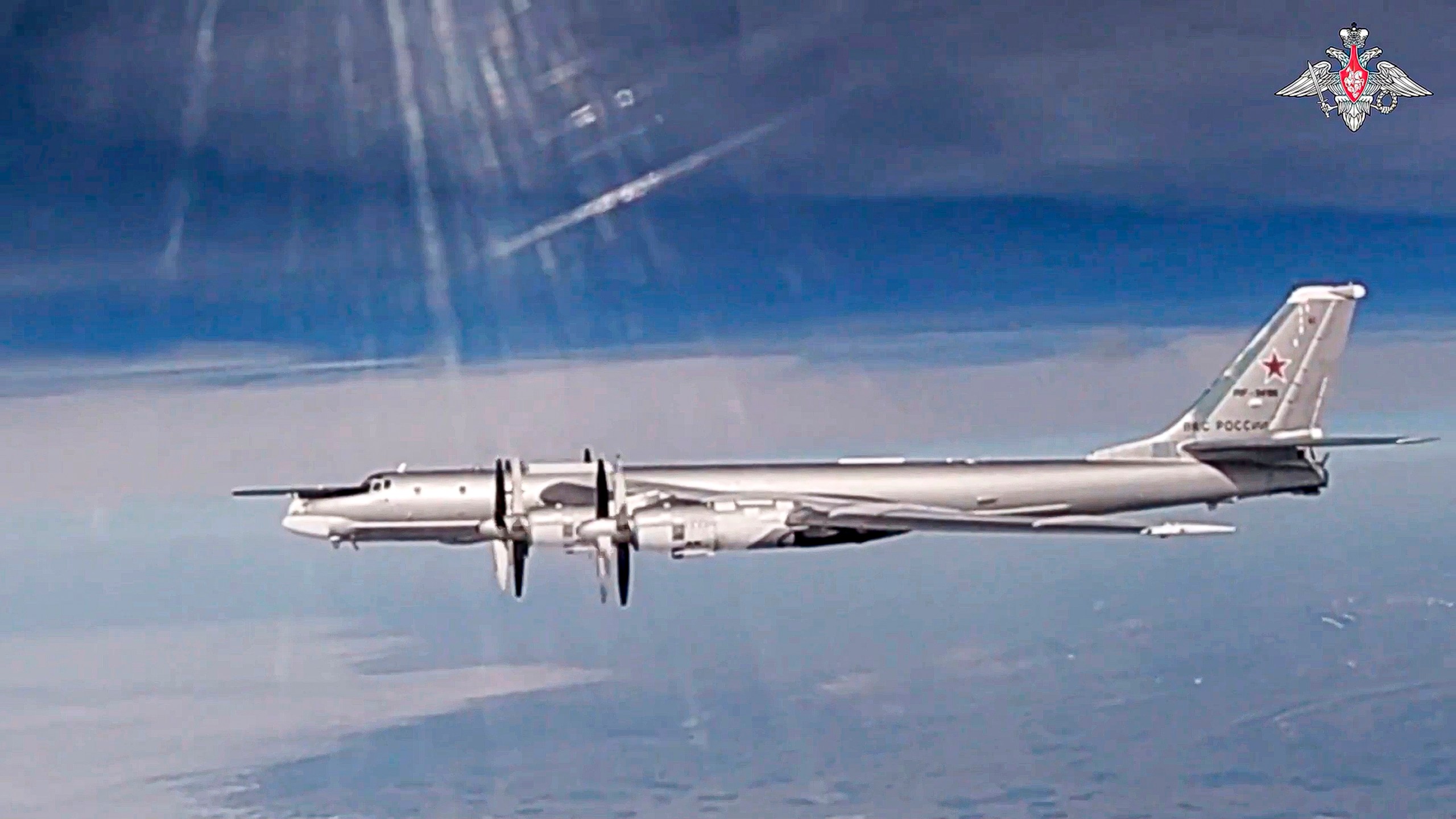 Chinese and Russian bombers patrolling