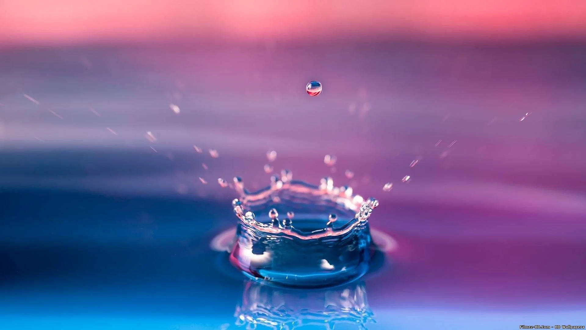 Water Drop Full Screen HD Deskt