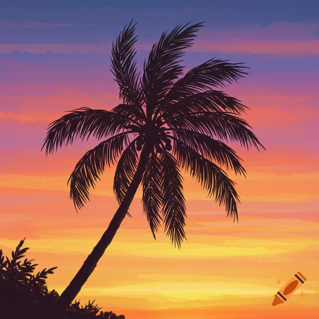Palm Trees iPhone Wallpaper