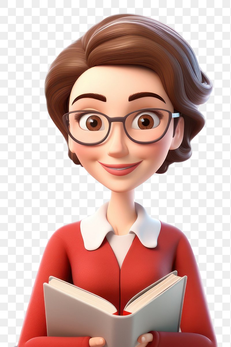 Teacher Cartoon Image. Free Photo