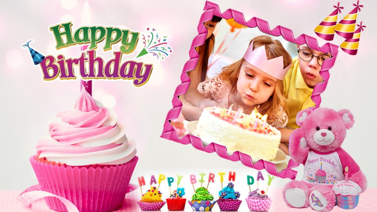 Happy Birthday Photo Frame 2018