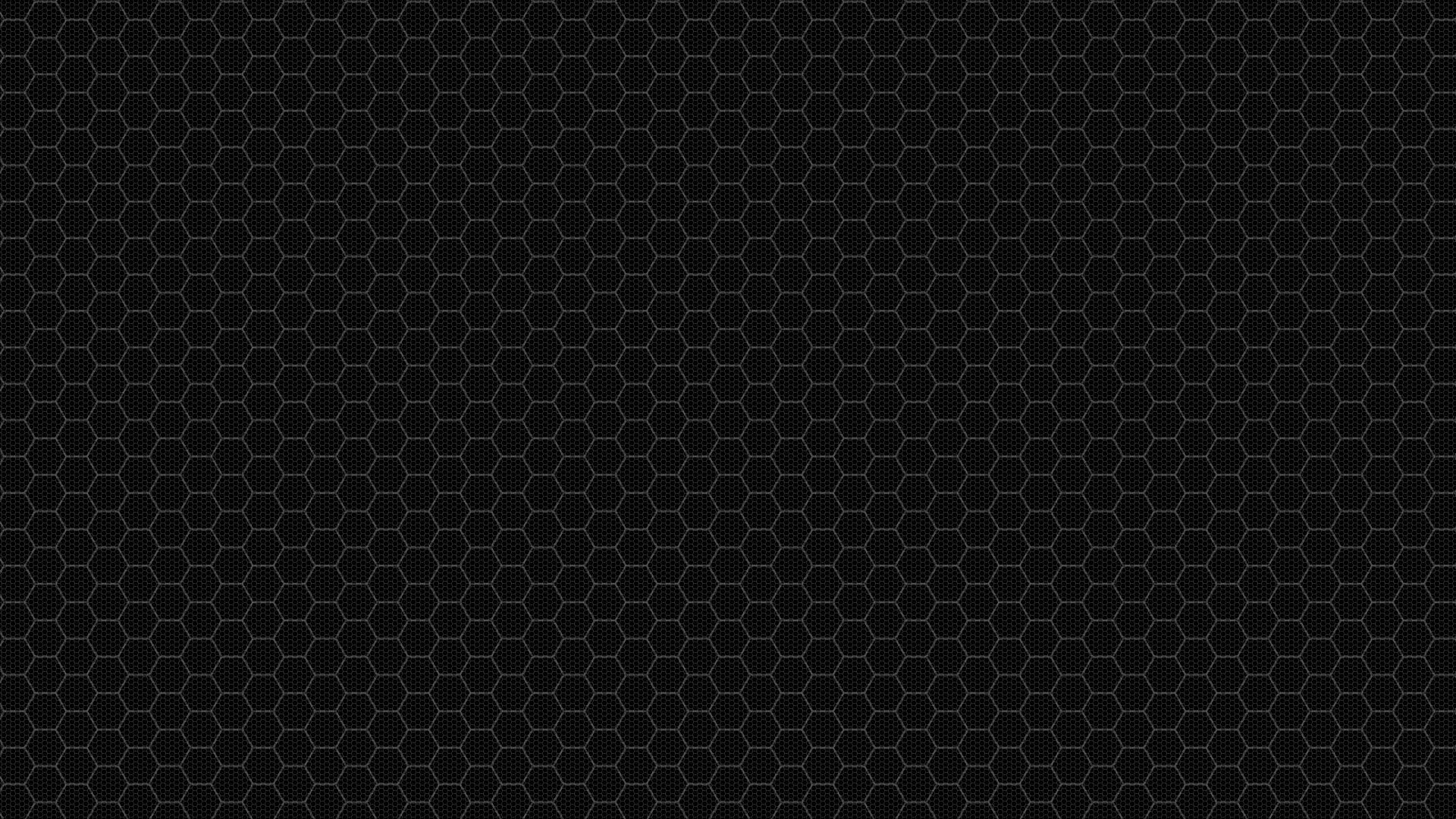 Black Hexagon Pattern Wallpaper for desktop