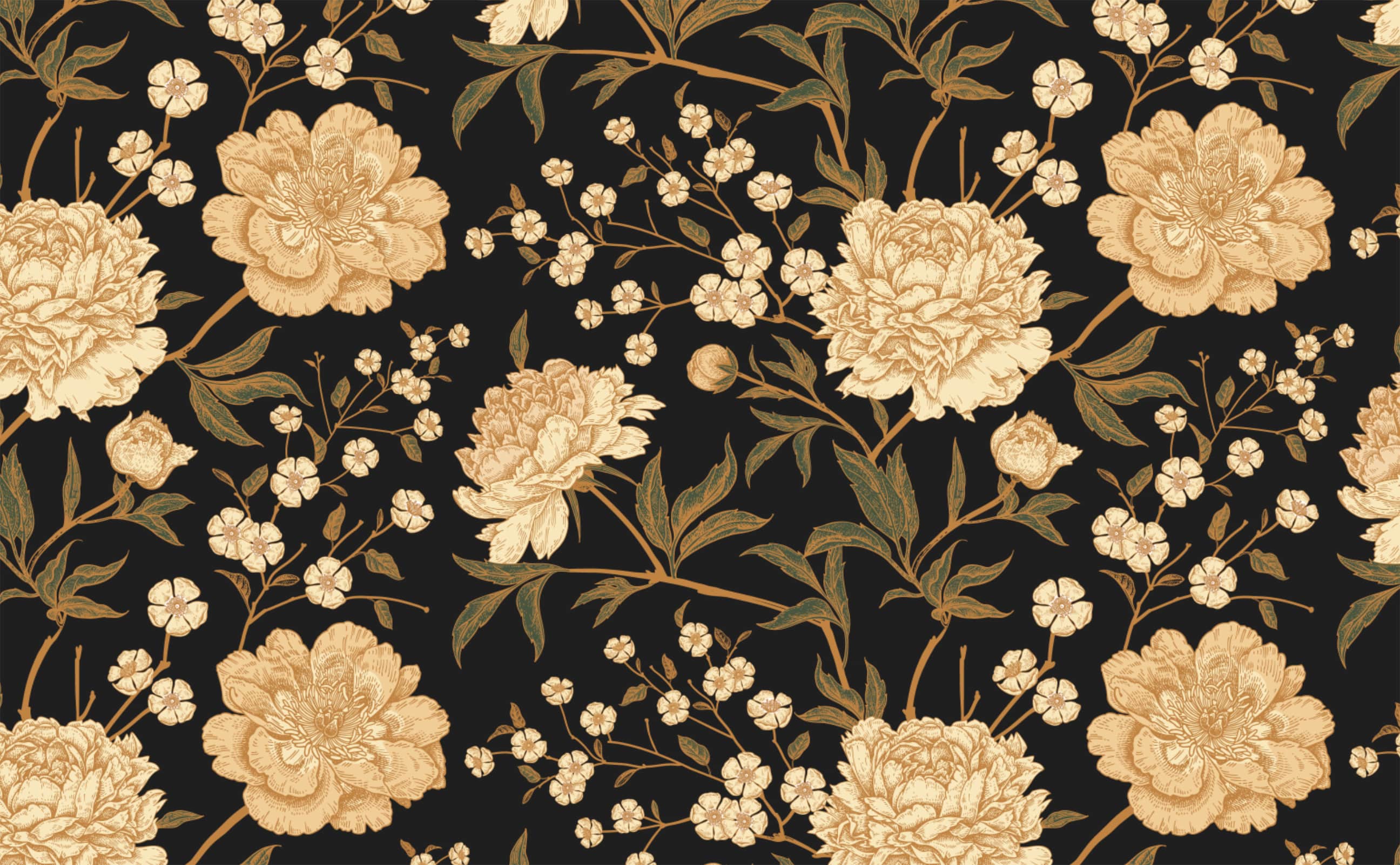 Removable Wallpaper. Chinese Garden. Wallpaper Peel And Stick Linen